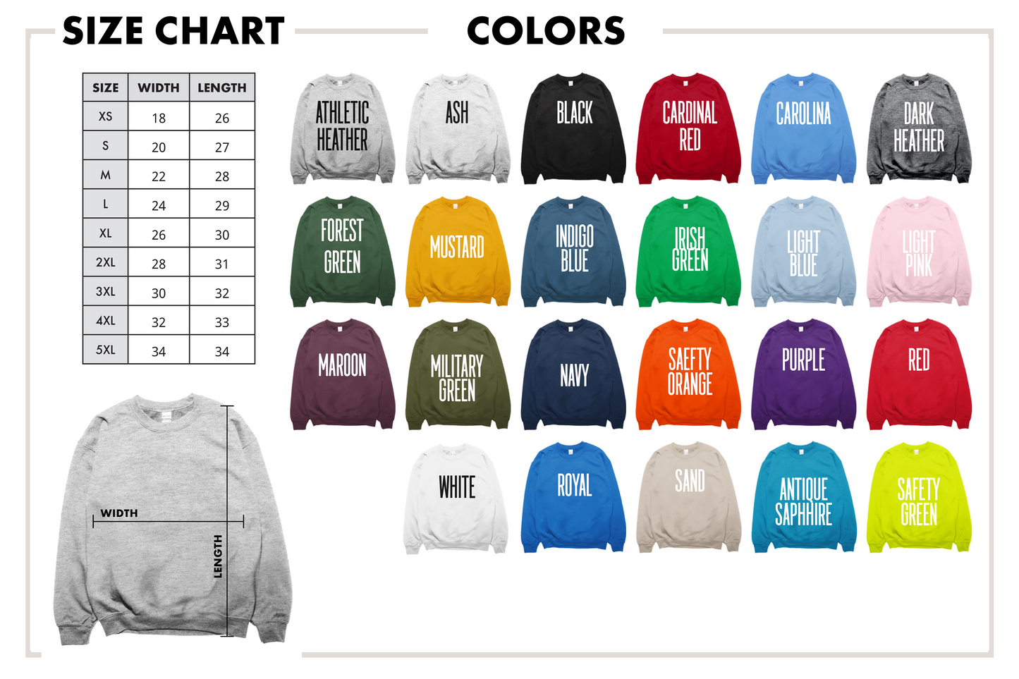 Just a Girl Who Loves Fall Gildan Crewneck Sweatshirt
