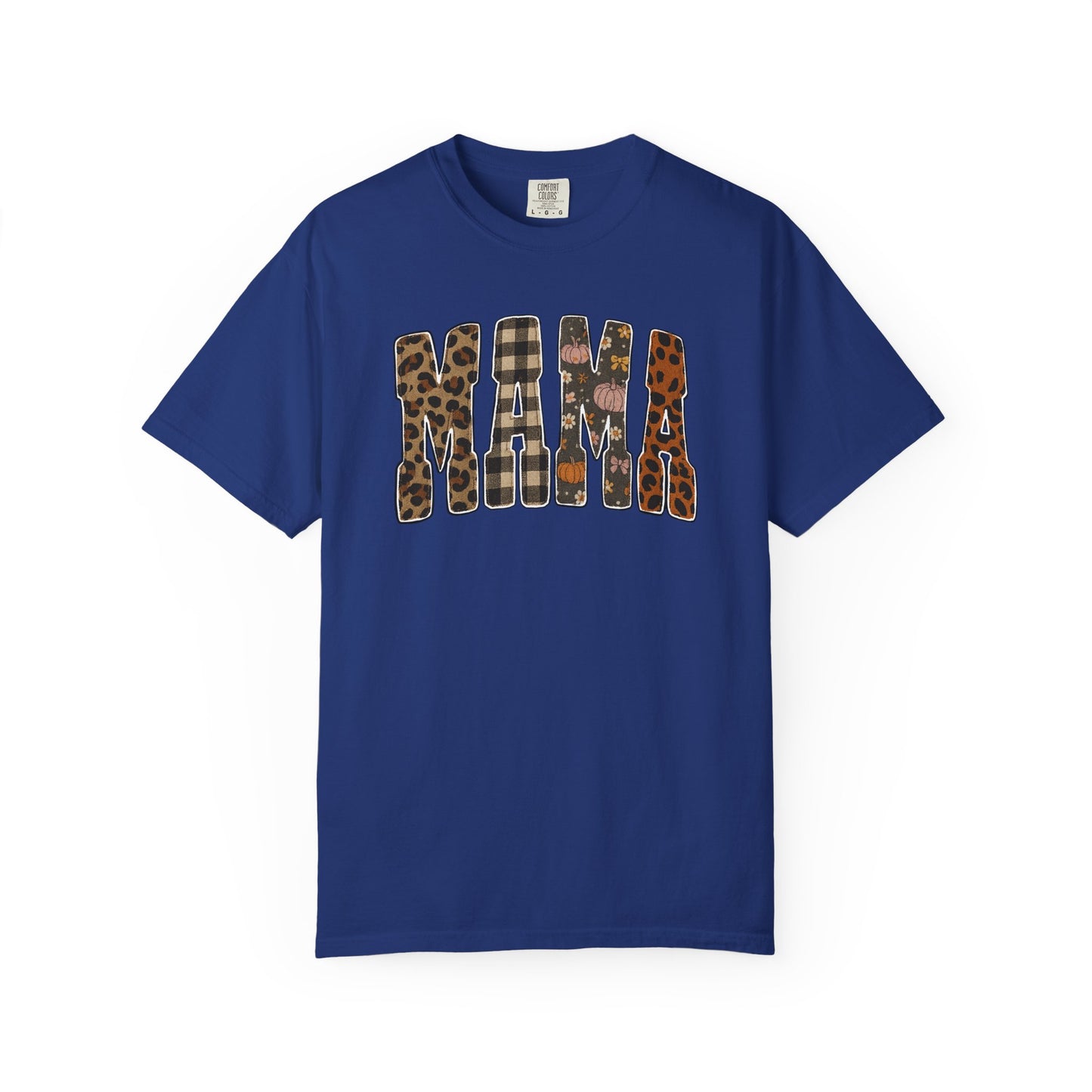 Mama Animal Print Fall Comfort Colors Tee