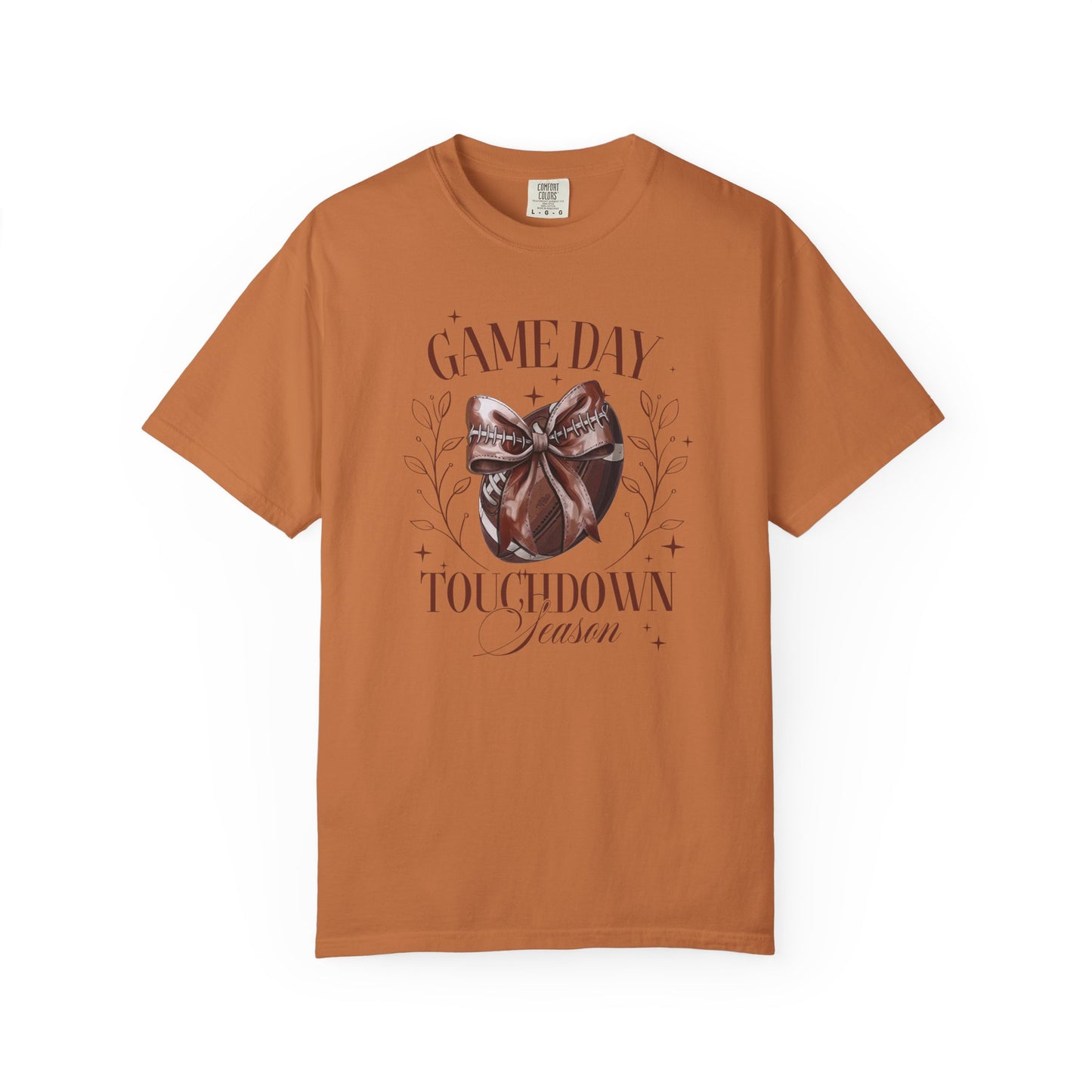 Gameday Touchdown Coquette Classic Comfort Colors Tee