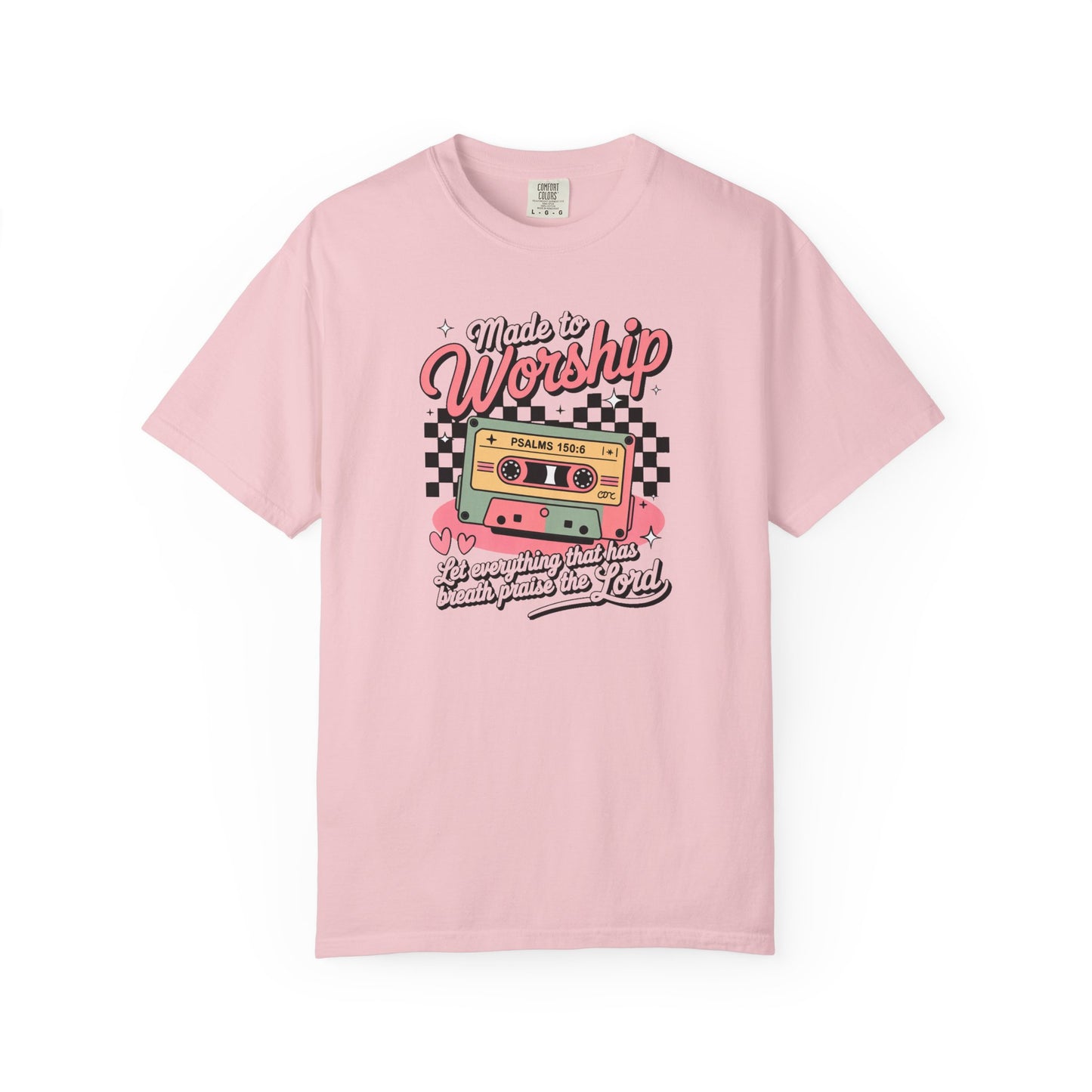 Made to Worship Retro Comfort Colors Tee