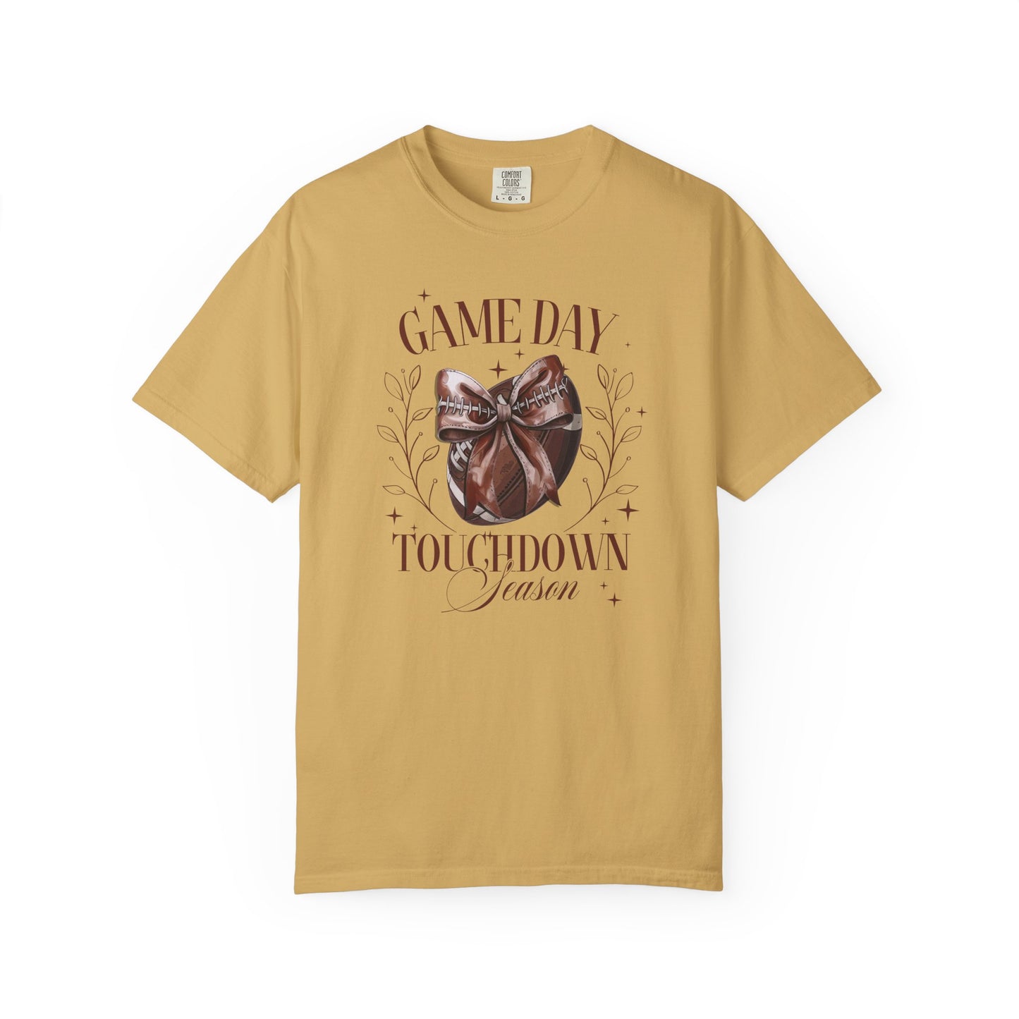 Gameday Touchdown Coquette Classic Comfort Colors Tee