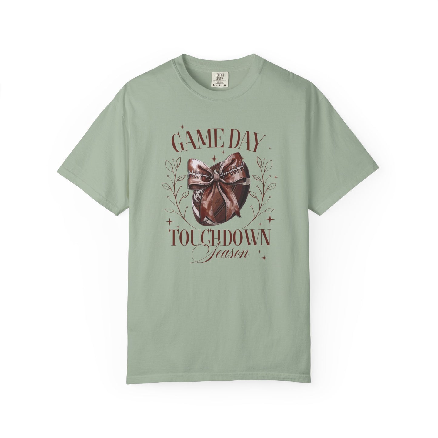 Gameday Touchdown Coquette Classic Comfort Colors Tee