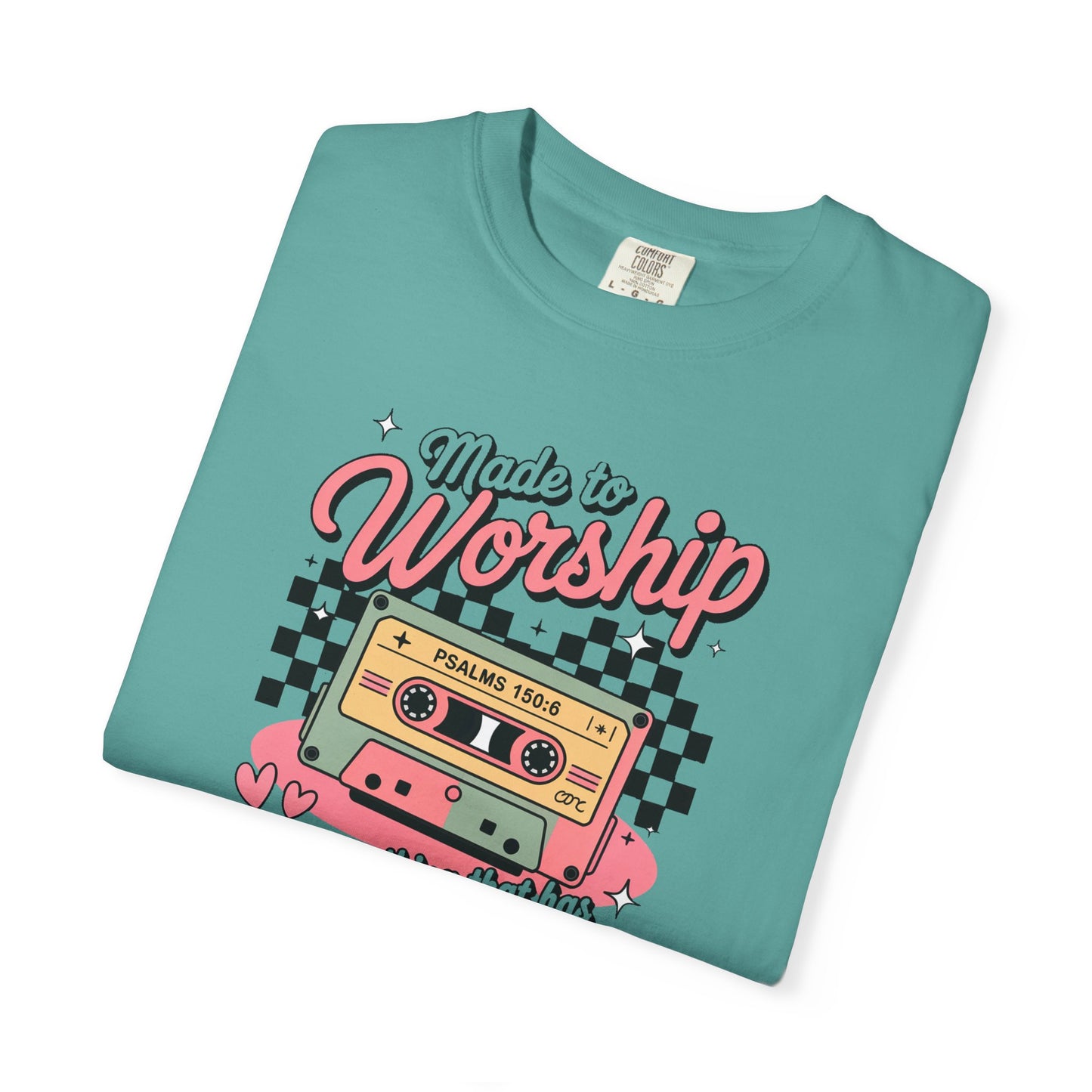 Made to Worship Retro Comfort Colors Tee