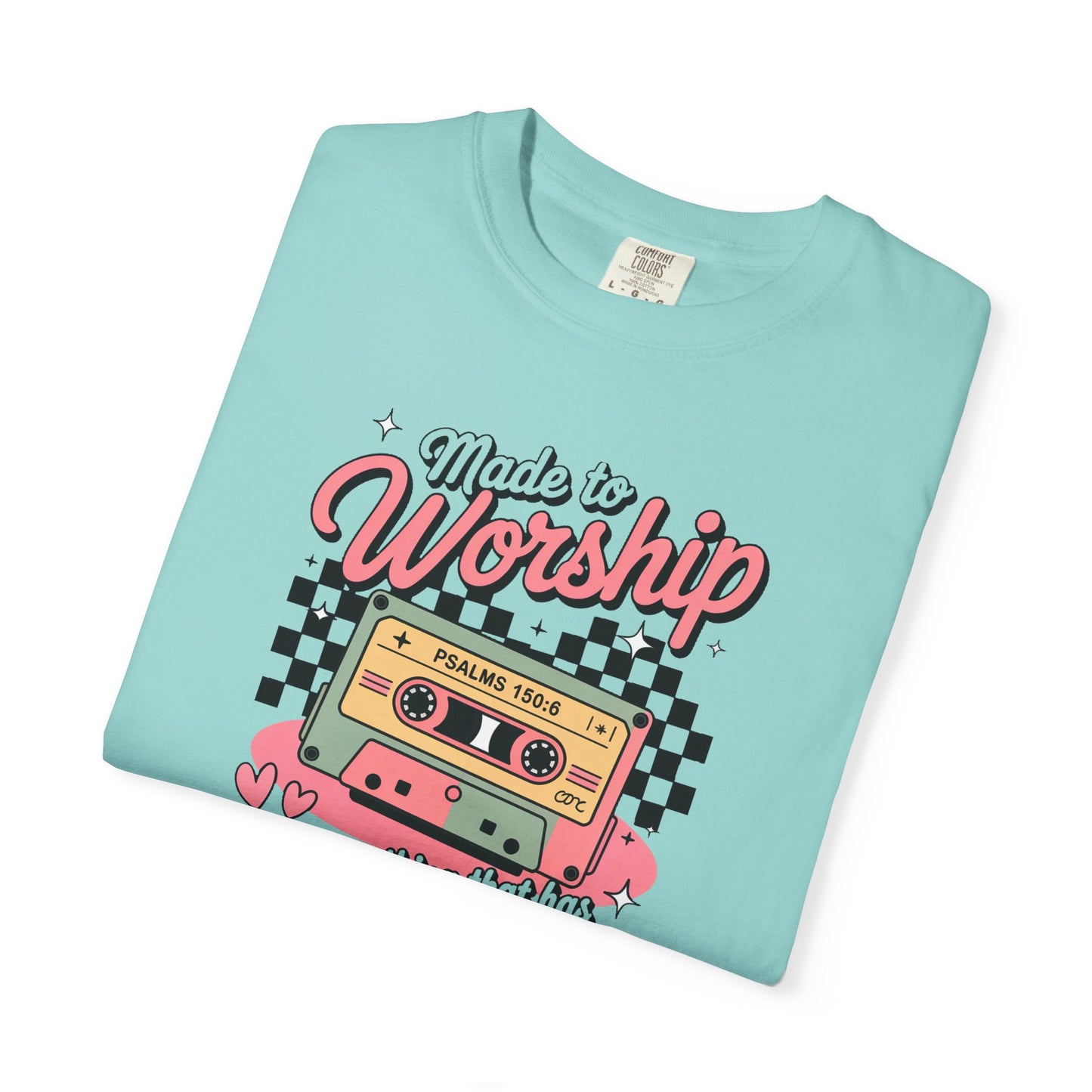 Made to Worship Retro Comfort Colors Tee