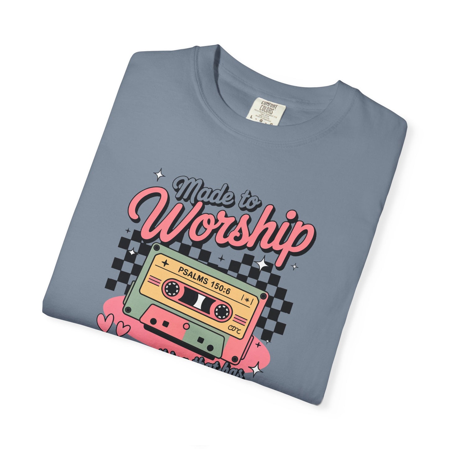 Made to Worship Retro Comfort Colors Tee