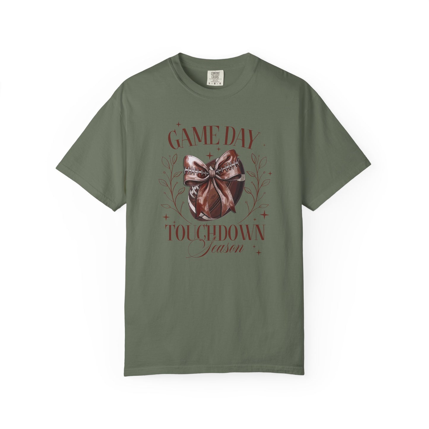 Gameday Touchdown Coquette Classic Comfort Colors Tee