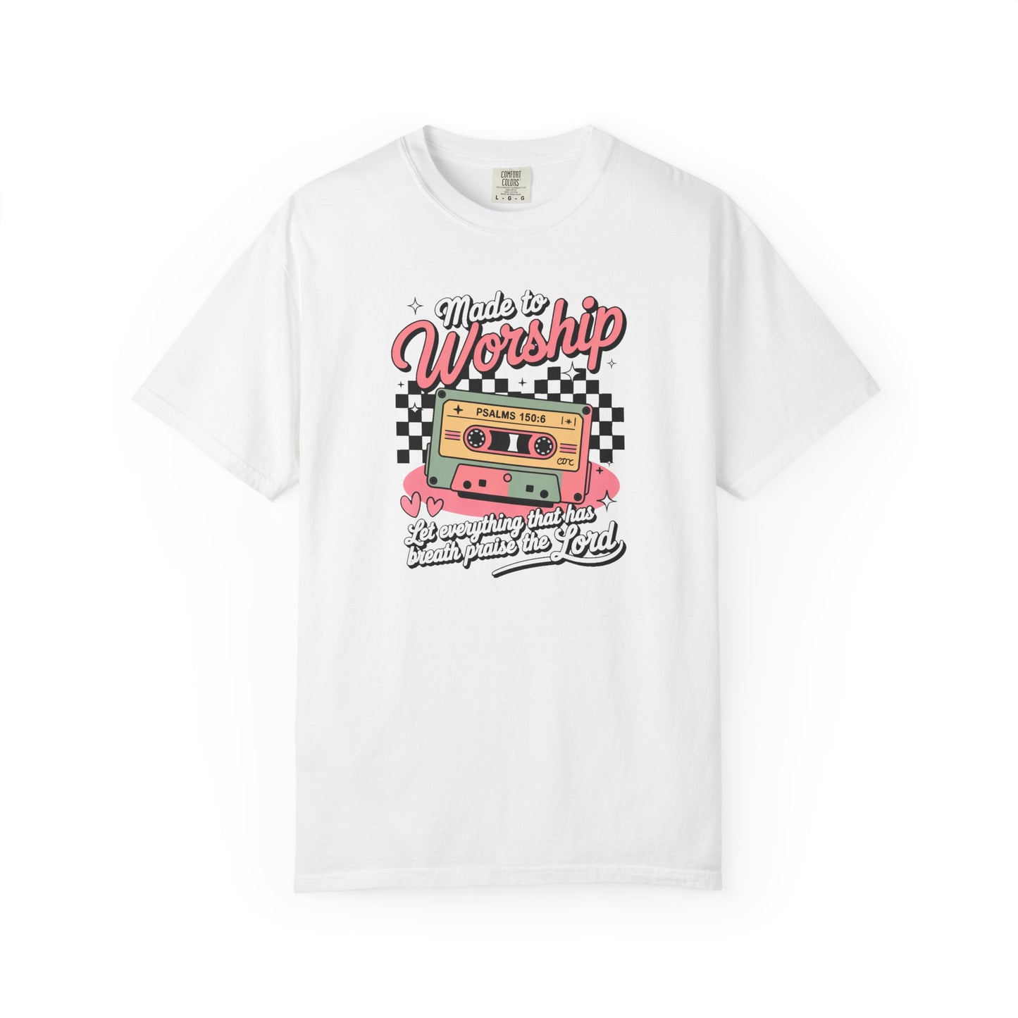 Made to Worship Retro Comfort Colors Tee