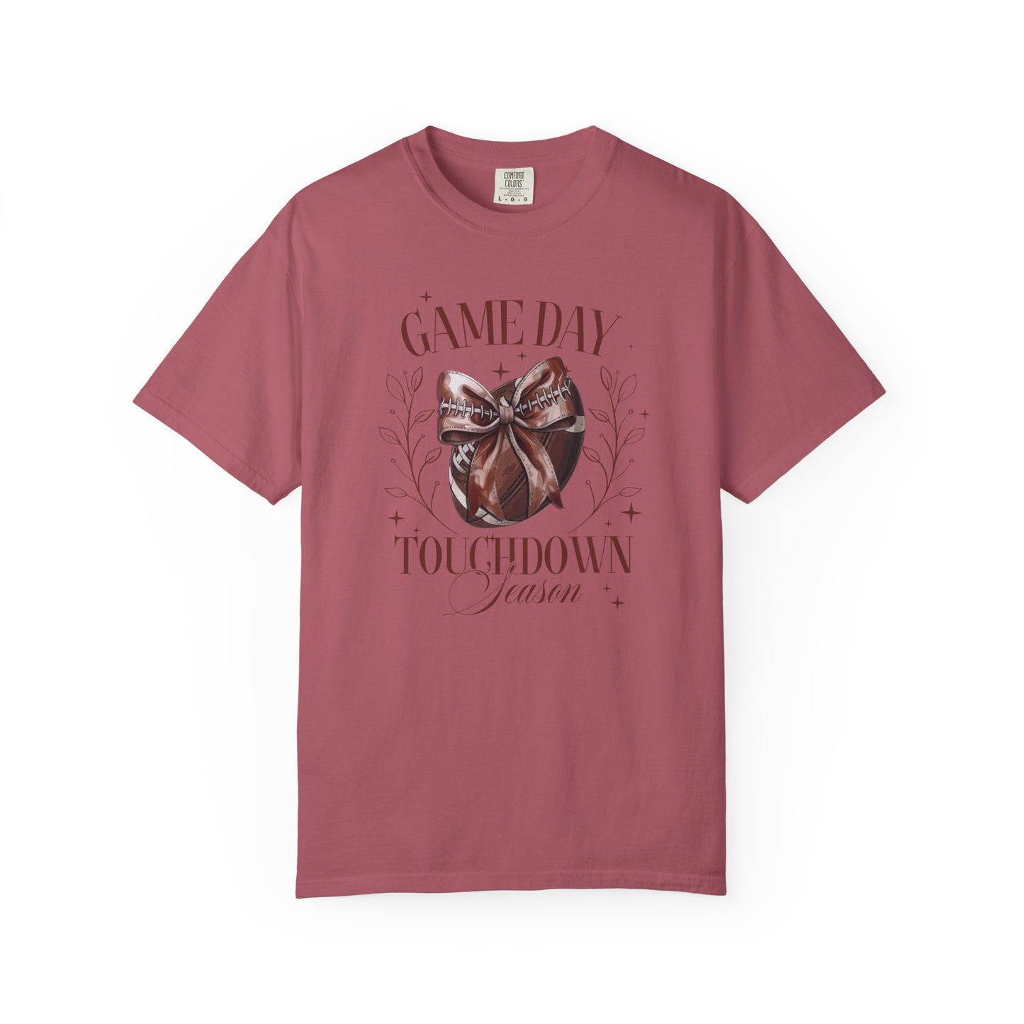 Gameday Touchdown Coquette Classic Comfort Colors Tee