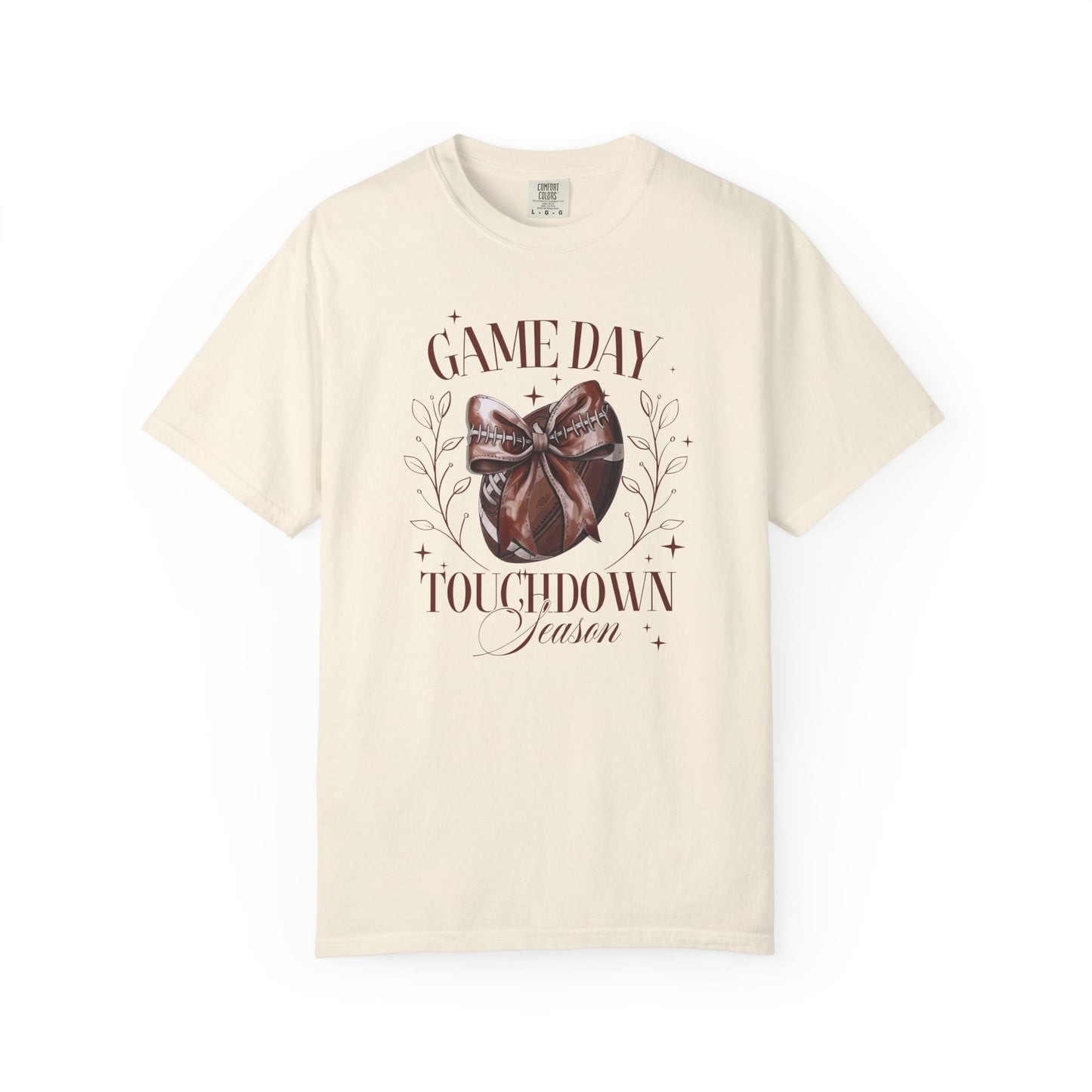 Gameday Touchdown Coquette Classic Comfort Colors Tee