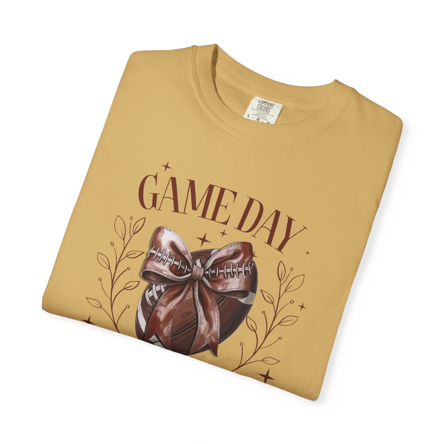 Gameday Touchdown Coquette Classic Comfort Colors Tee