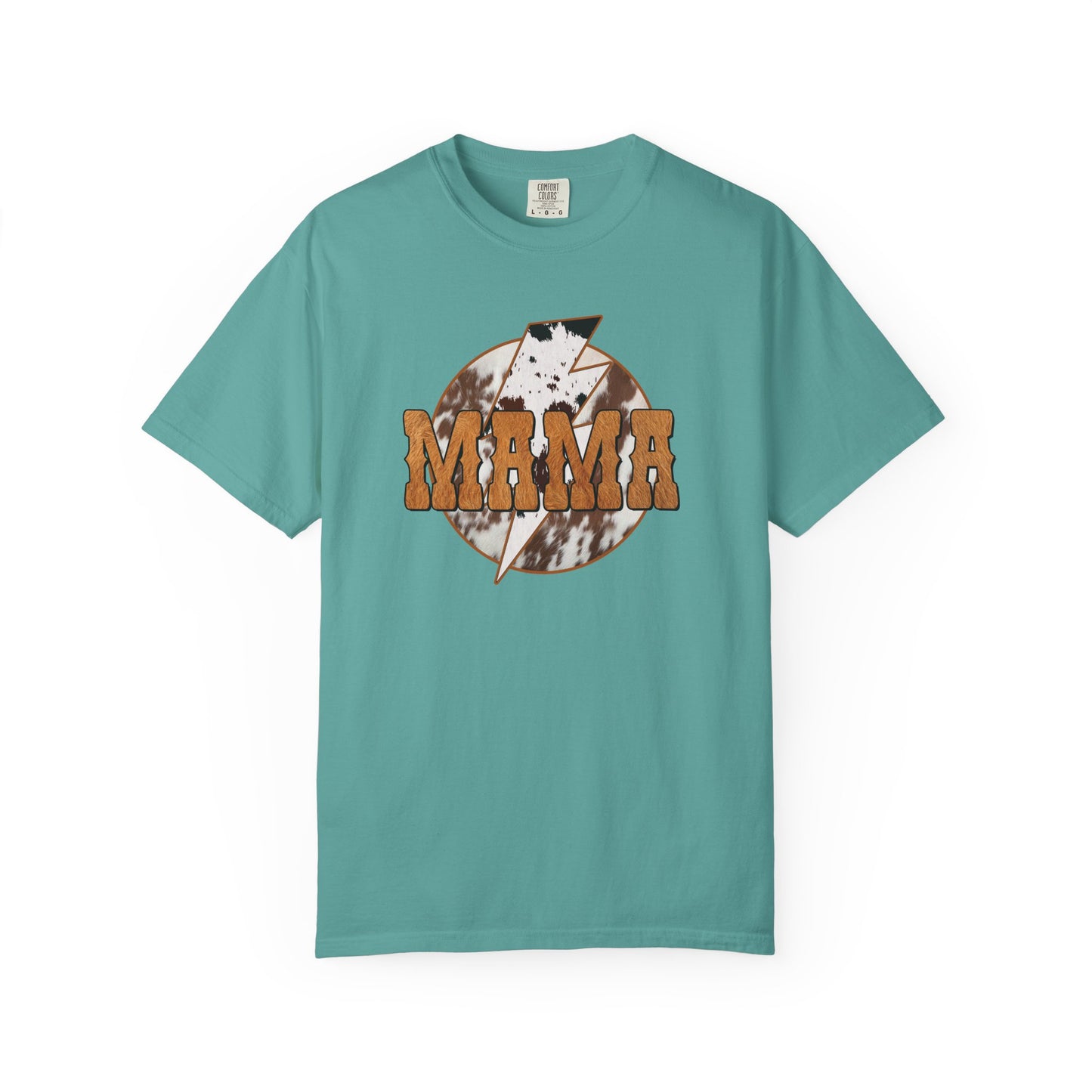Western Mama Lightning Graphic Comfort Colors Tee