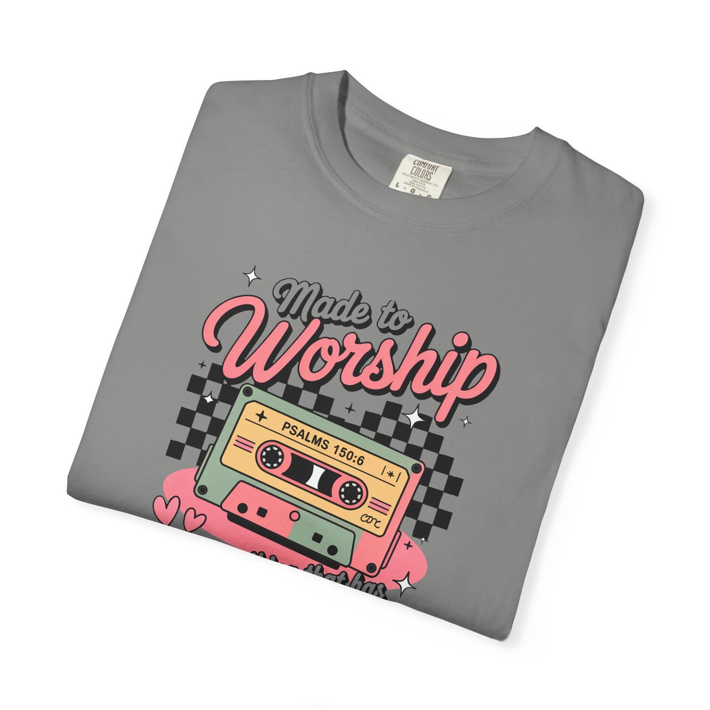 Made to Worship Retro Comfort Colors Tee