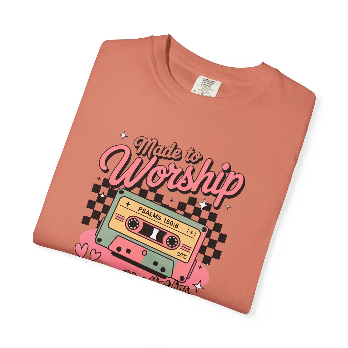 Made to Worship Retro Comfort Colors Tee