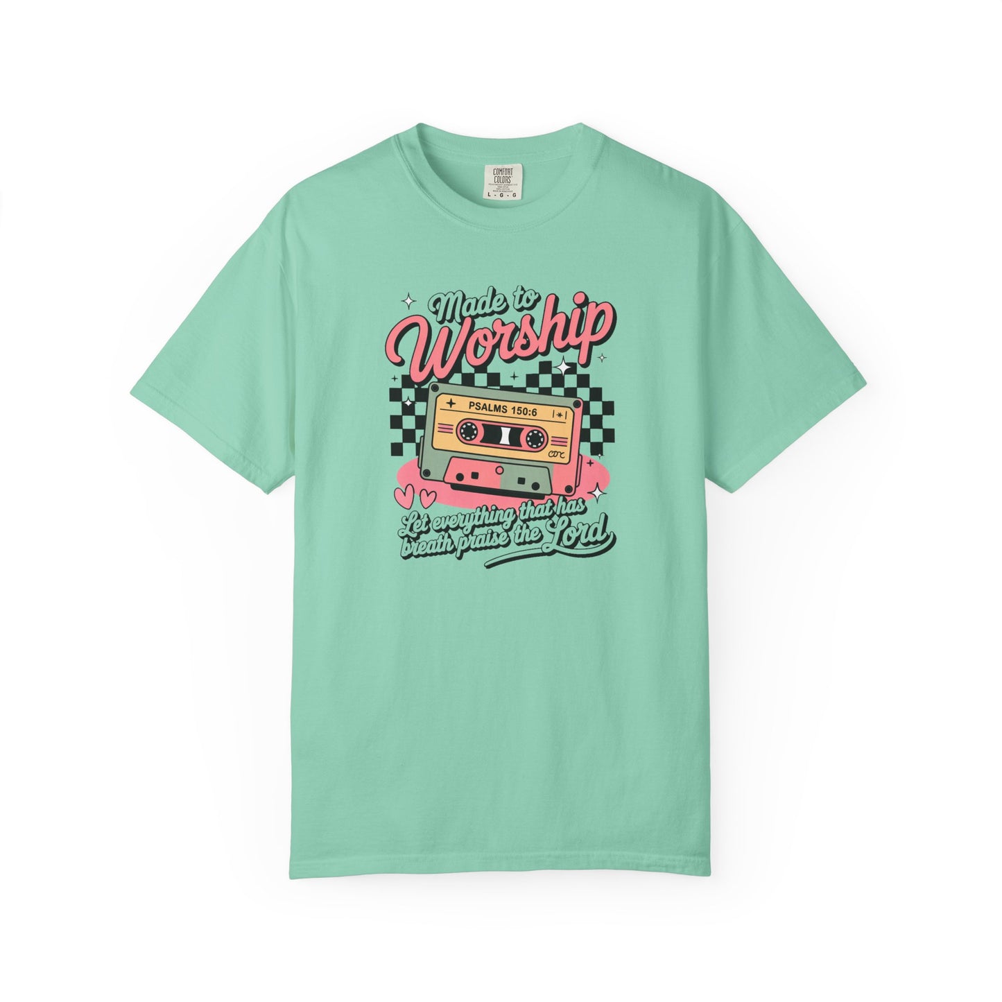 Made to Worship Retro Comfort Colors Tee