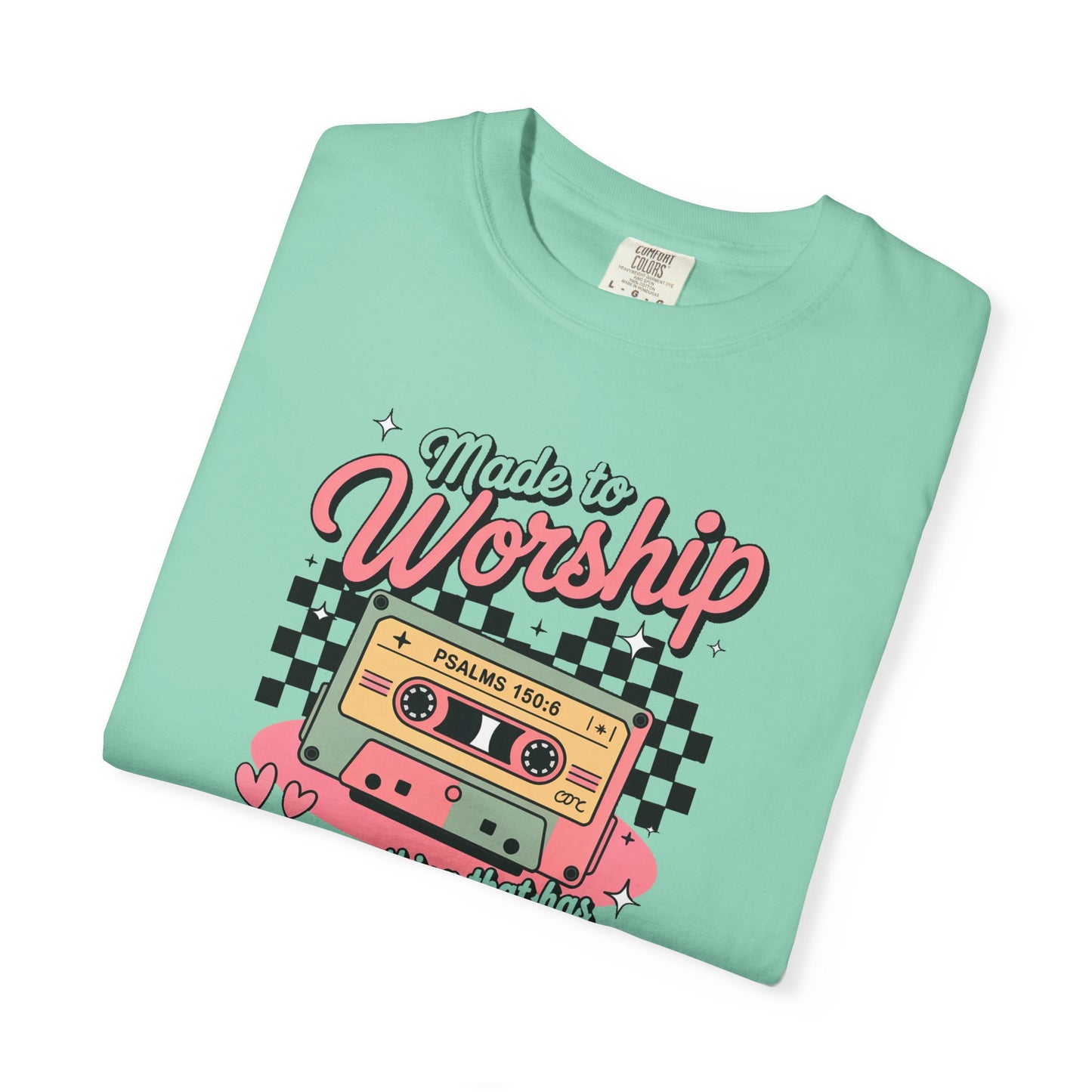 Made to Worship Retro Comfort Colors Tee