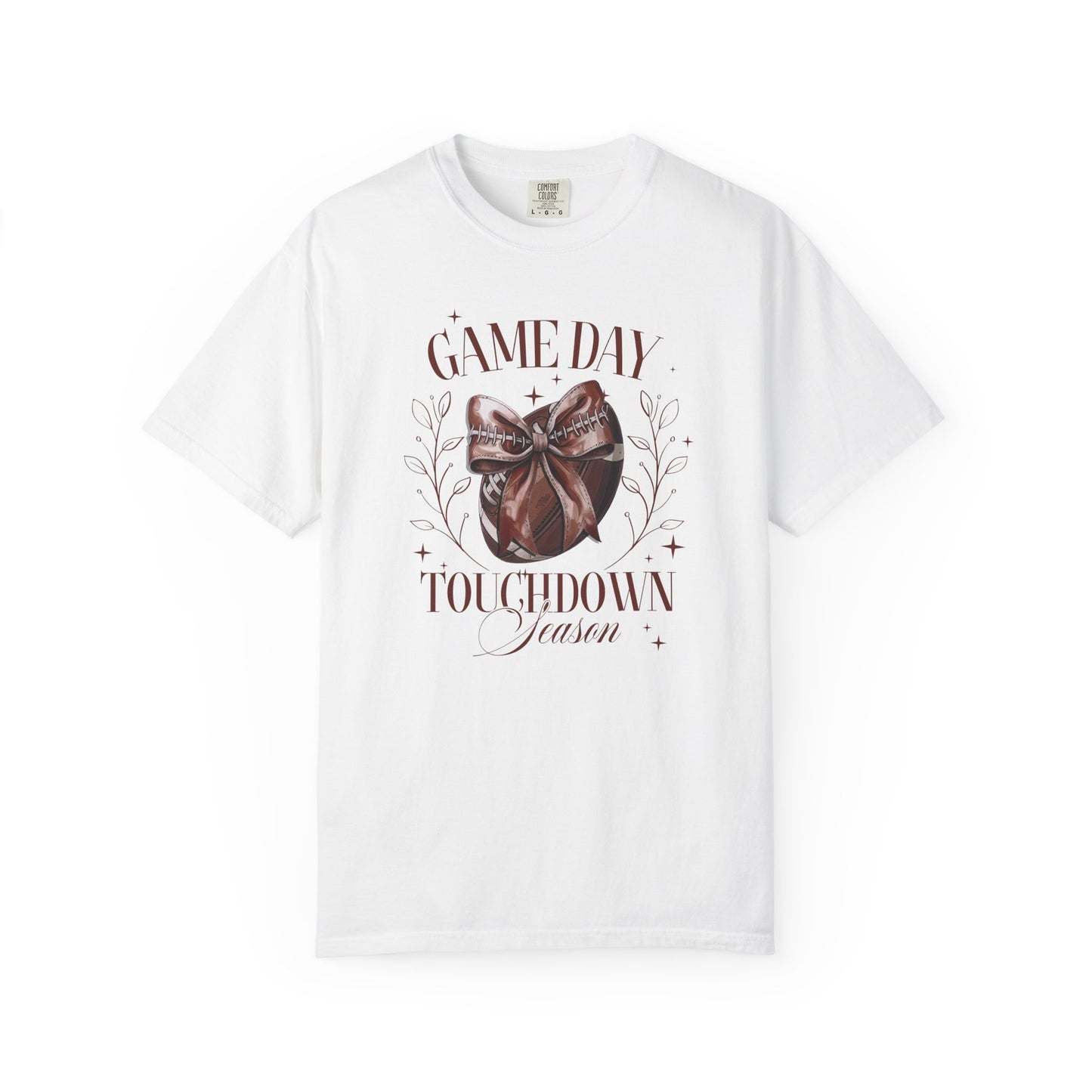 Gameday Touchdown Coquette Classic Comfort Colors Tee