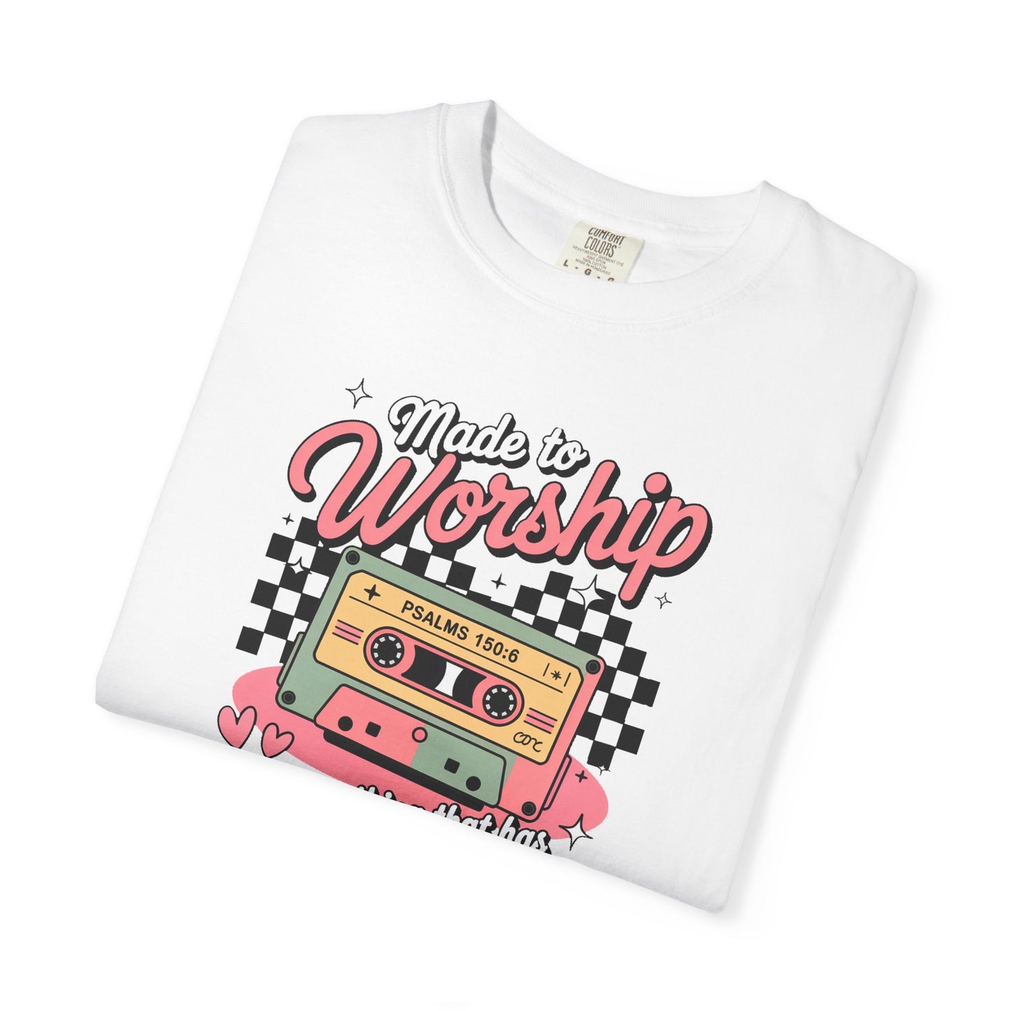 Made to Worship Retro Comfort Colors Tee