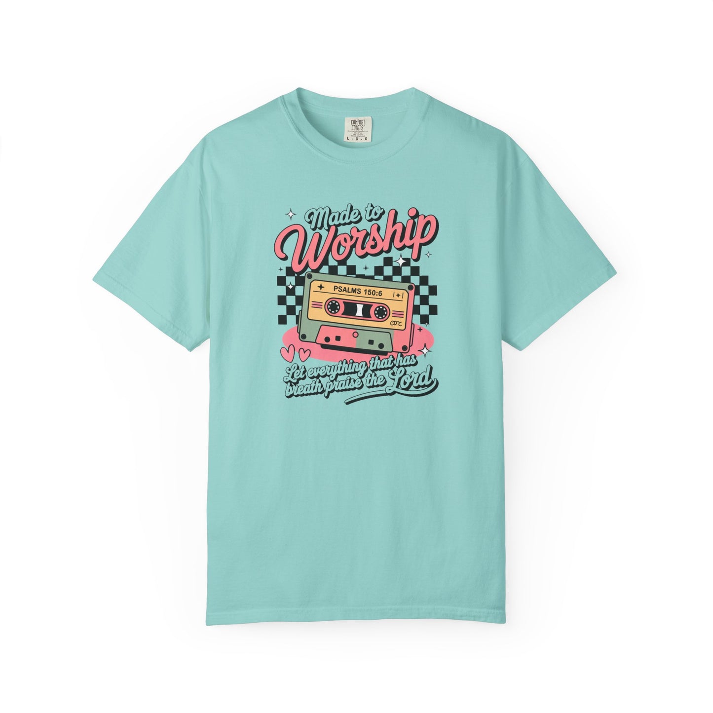 Made to Worship Retro Comfort Colors Tee
