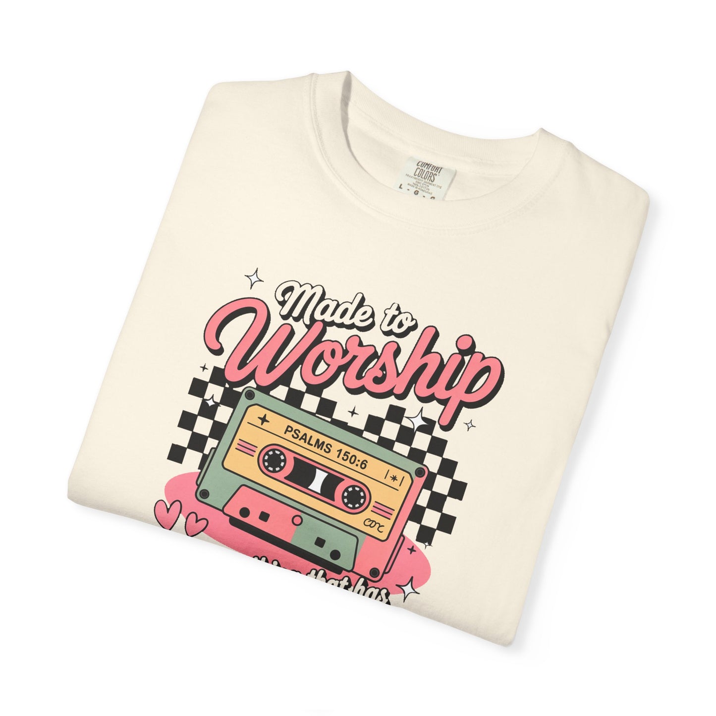 Made to Worship Retro Comfort Colors Tee