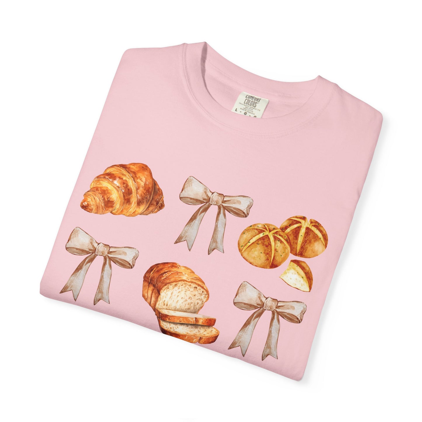 Sourdough Bow Grid Comfort Colors Tee