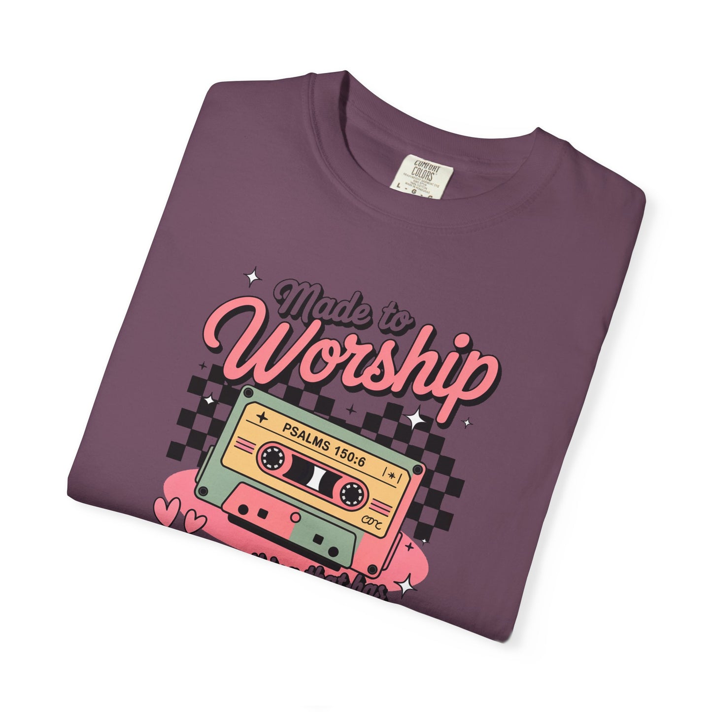 Made to Worship Retro Comfort Colors Tee