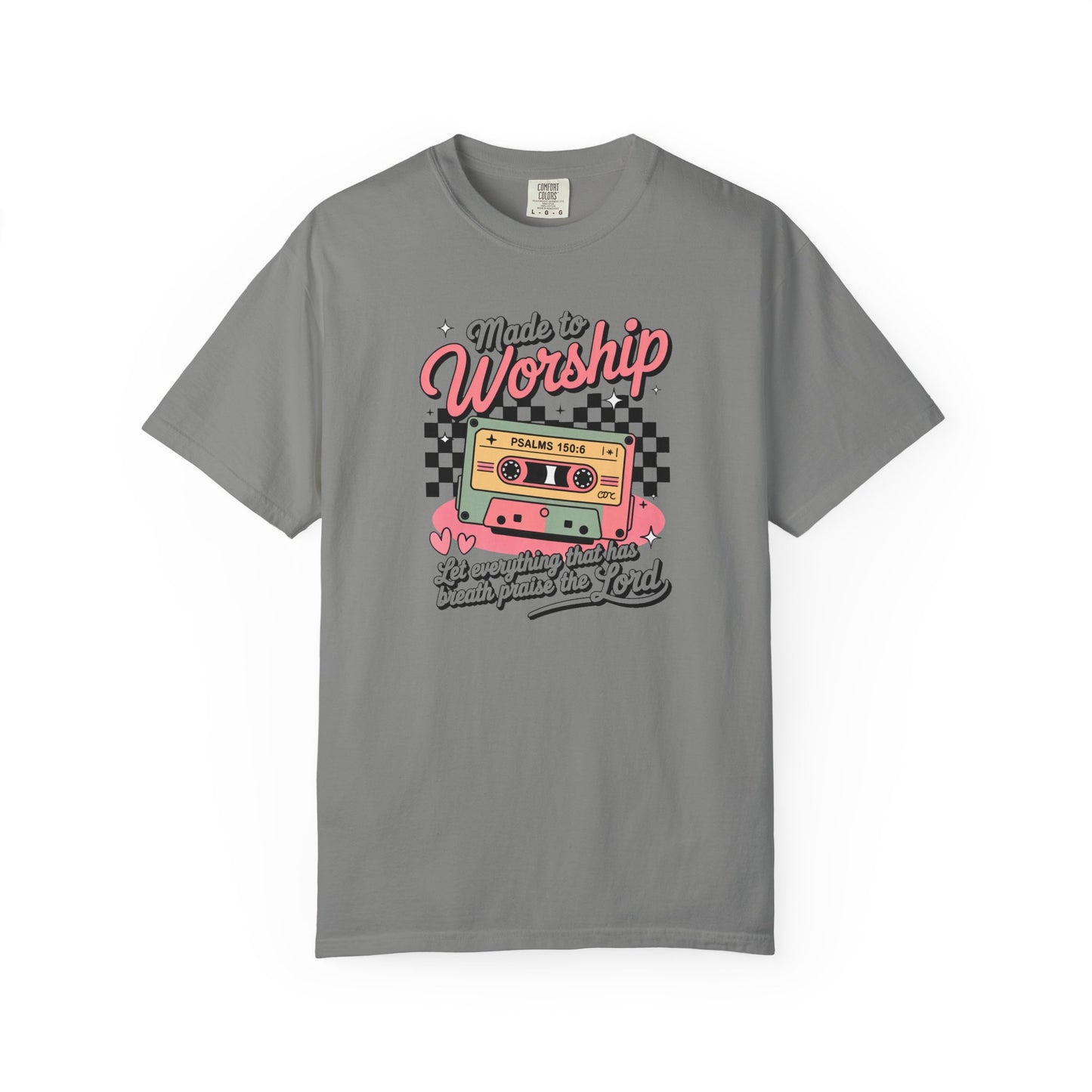 Made to Worship Retro Comfort Colors Tee