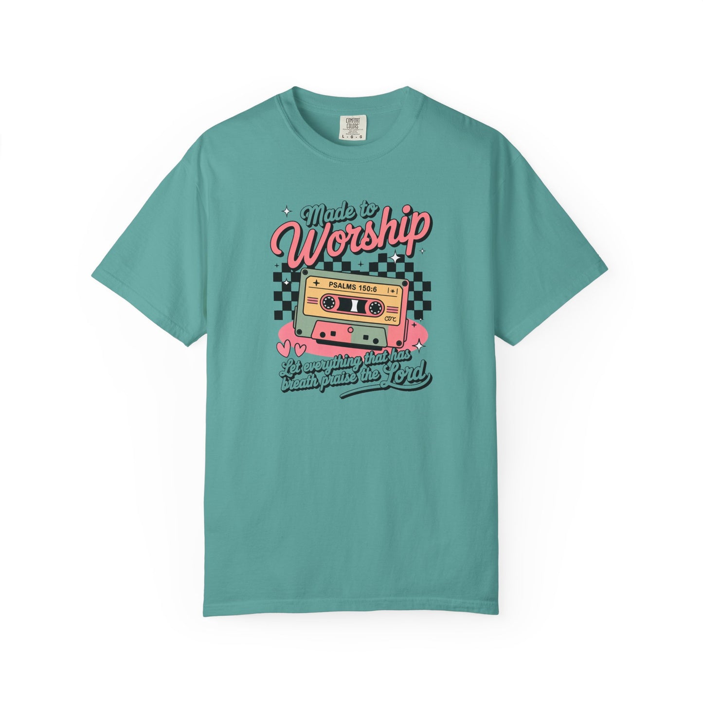 Made to Worship Retro Comfort Colors Tee