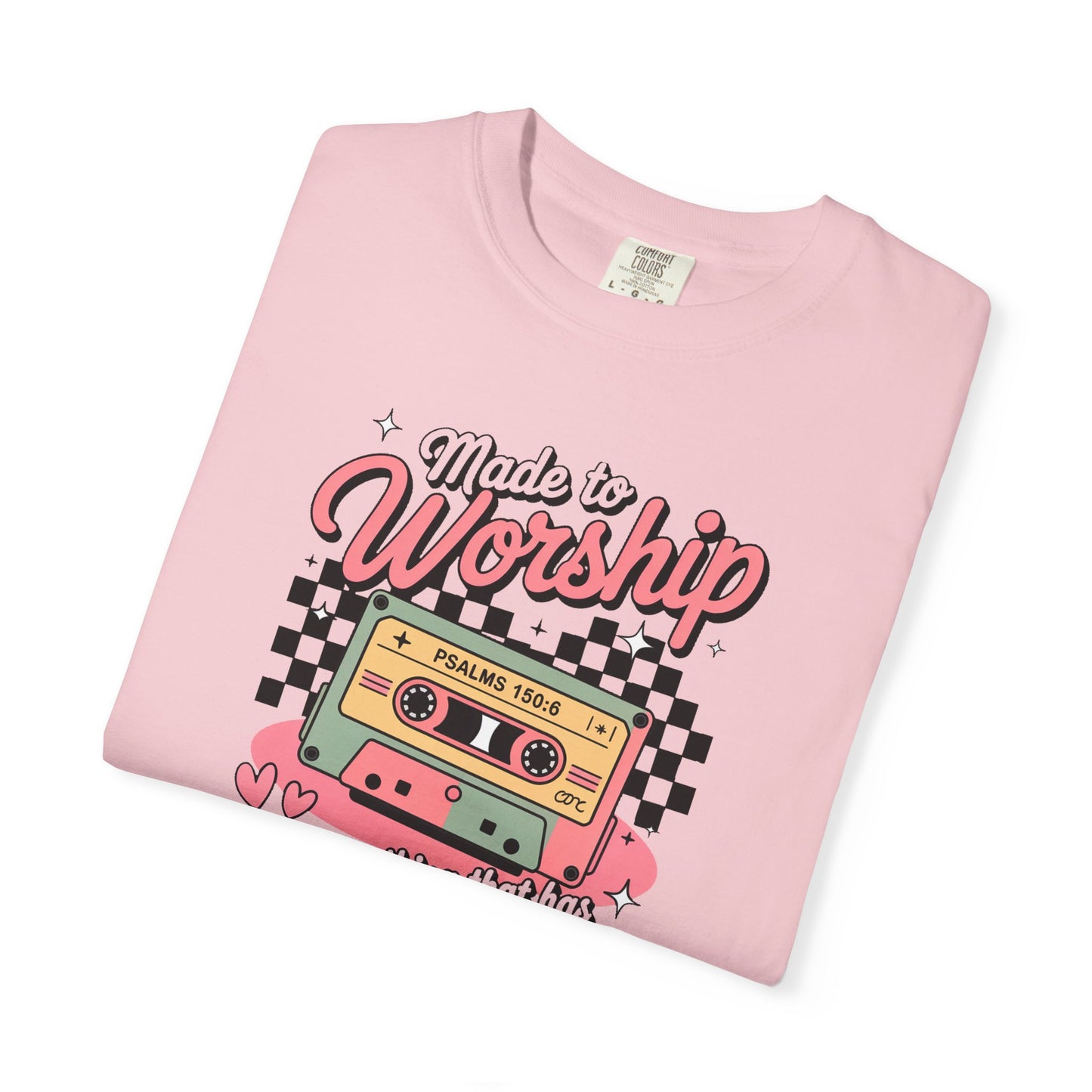 Made to Worship Retro Comfort Colors Tee