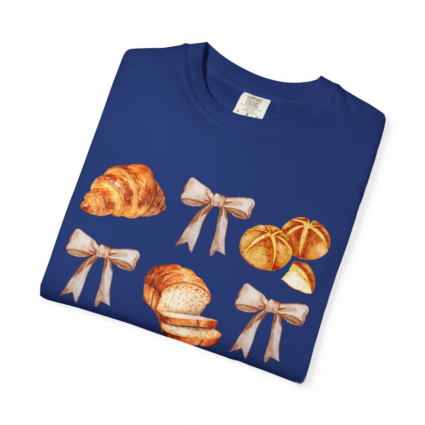 Sourdough Bow Grid Comfort Colors Tee