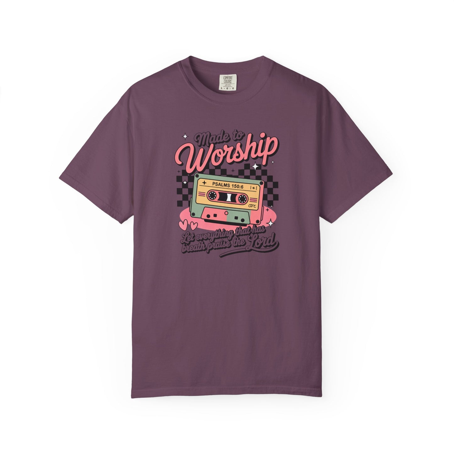 Made to Worship Retro Comfort Colors Tee