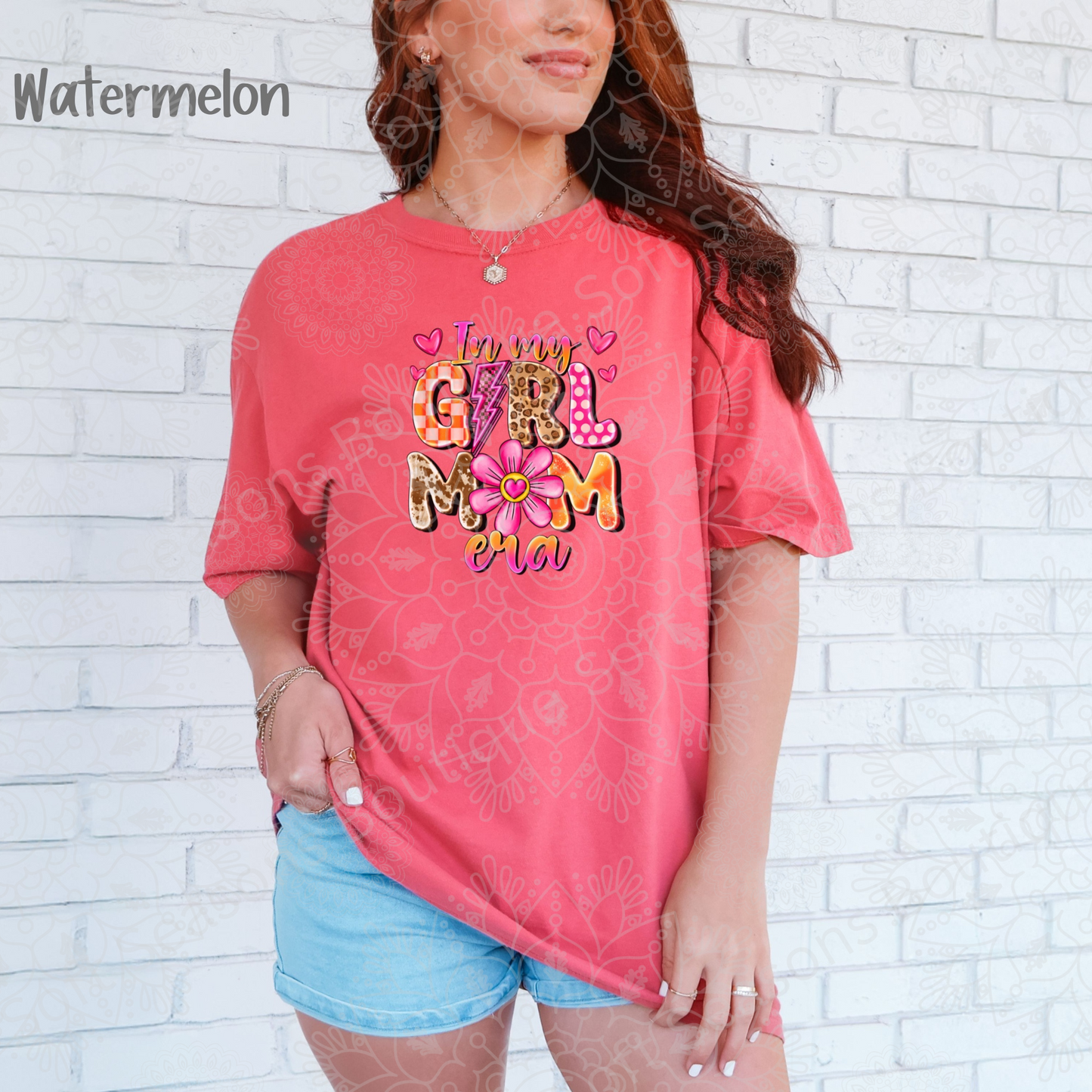 In My Girl Mom Era Comfort Colors Tee