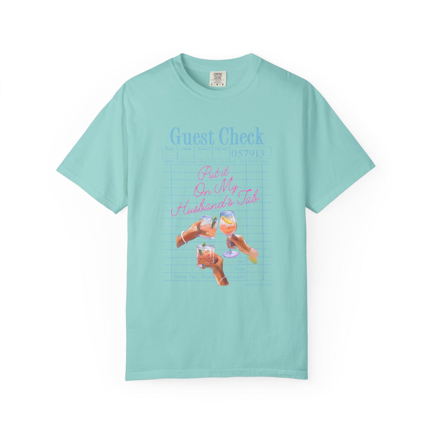 Put it On My Husband's Tab Comfort Colors Tee