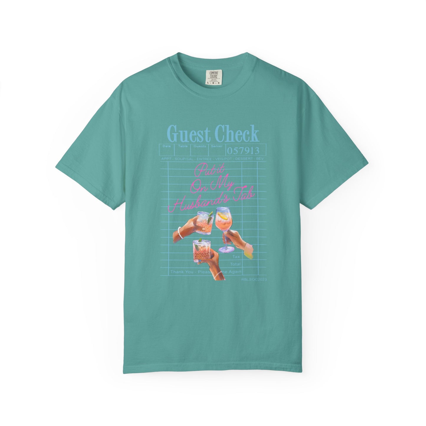 Put it On My Husband's Tab Comfort Colors Tee