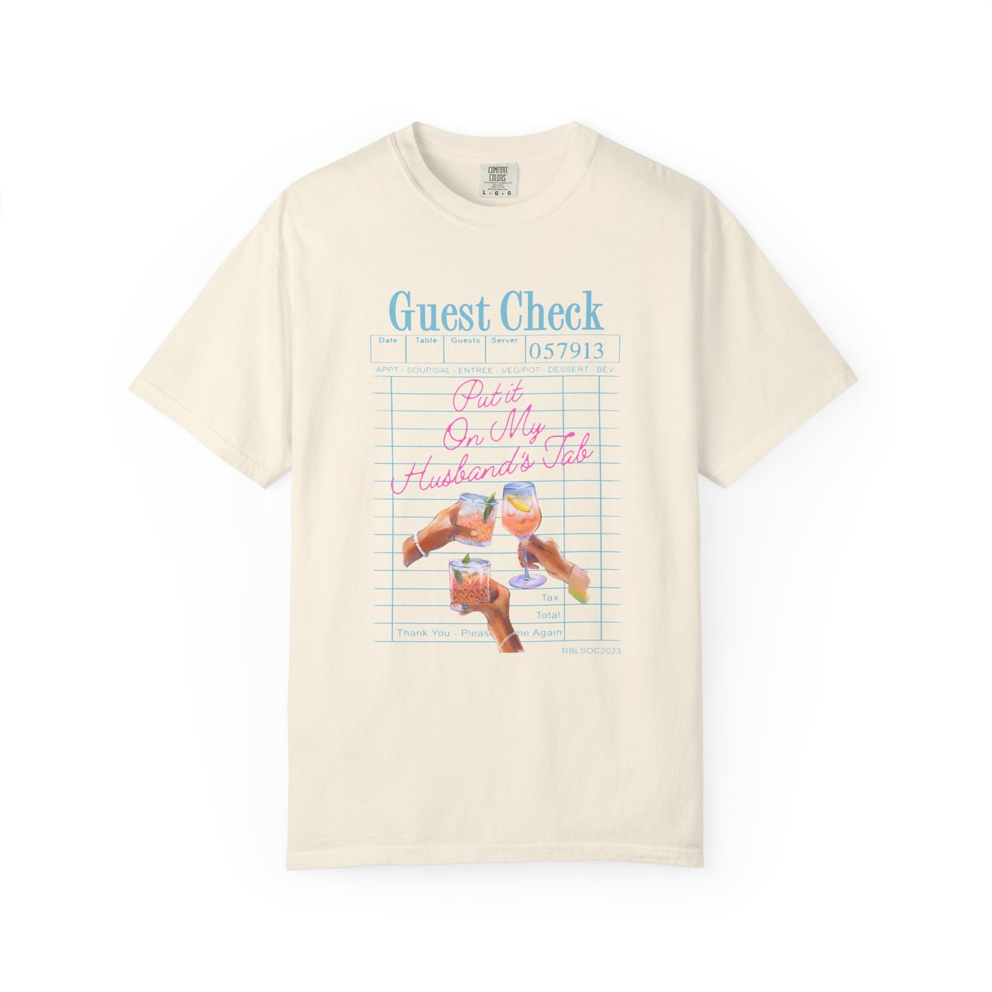 Put it On My Husband's Tab Comfort Colors Tee