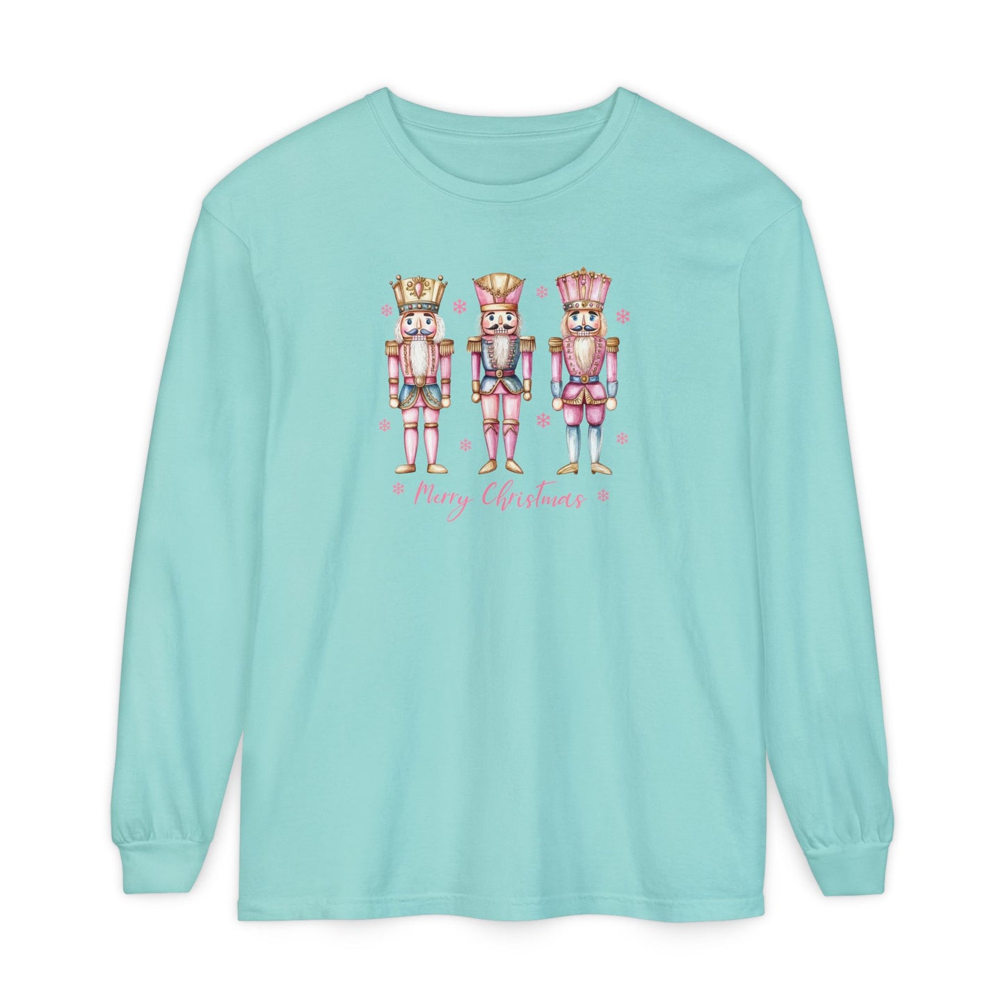 Nutcracker Christmas Comfort Colors Long Sleeve T-Shirt