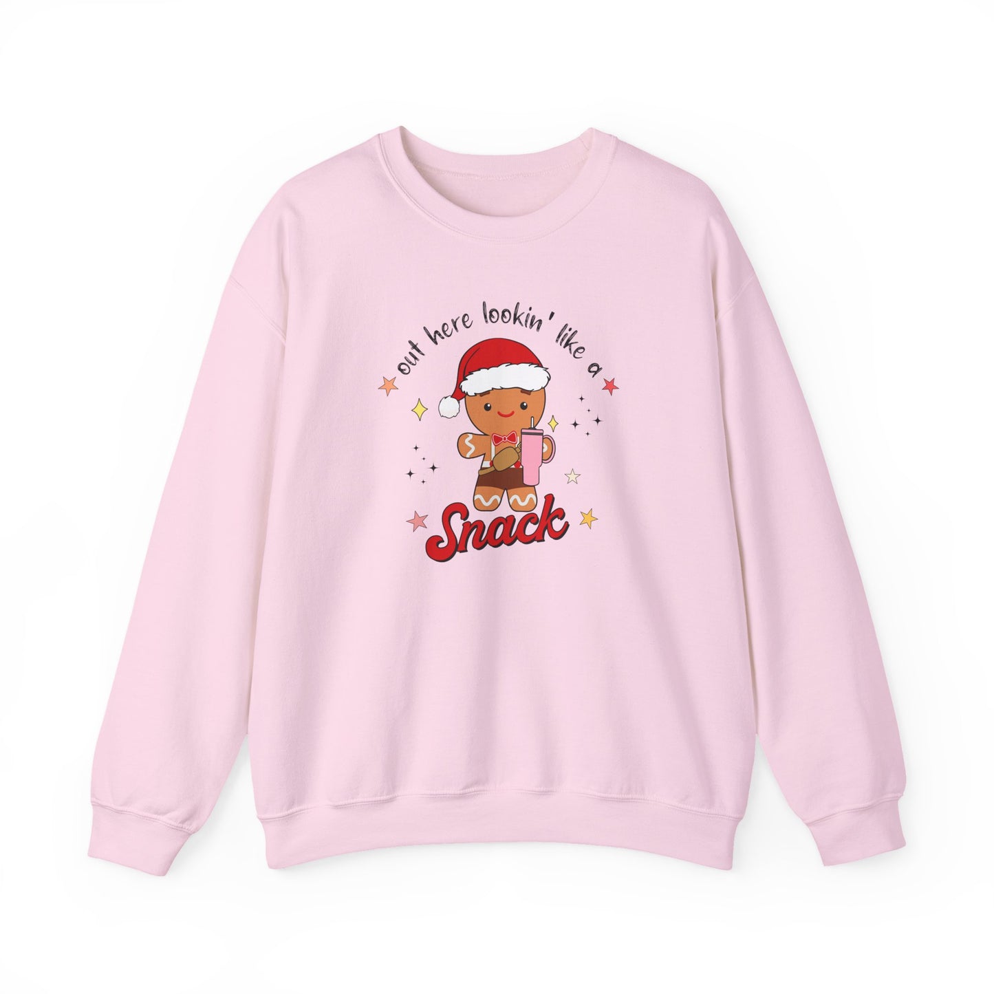 Gingerbread Snack Gildan Crewneck Sweatshirt