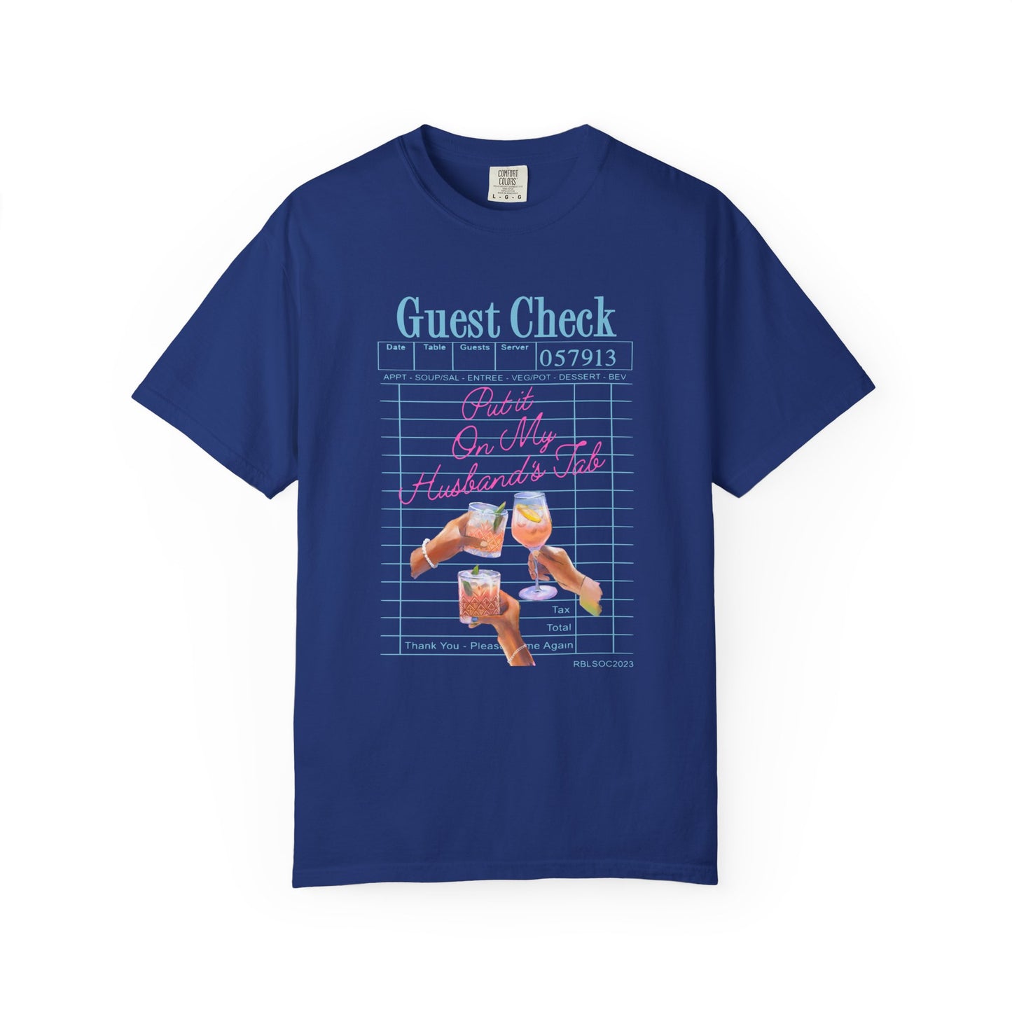 Put it On My Husband's Tab Comfort Colors Tee