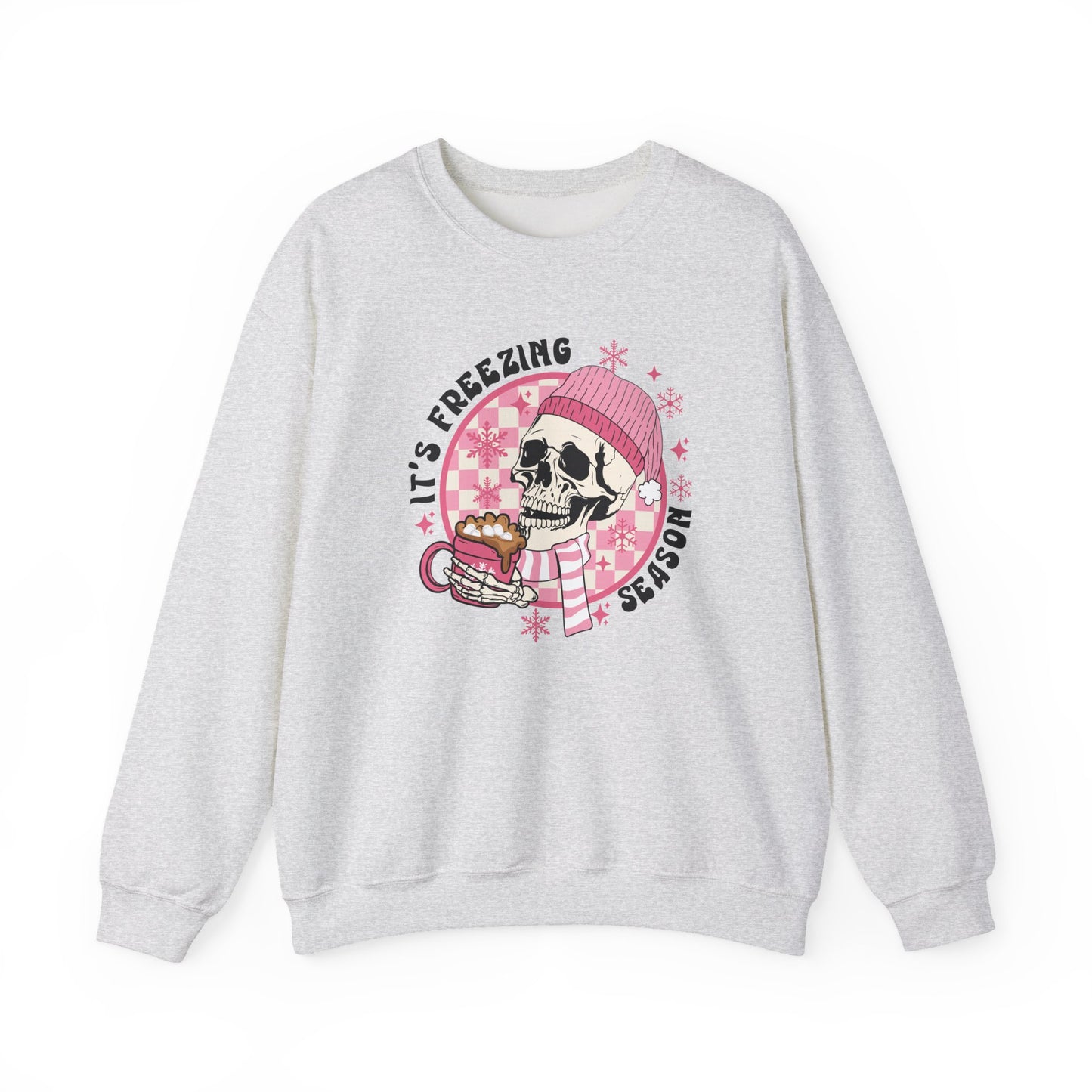 Freezin Season Skully Gildan Sweatshirt