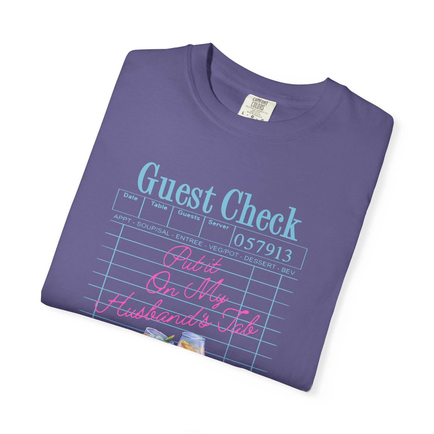 Put it On My Husband's Tab Comfort Colors Tee