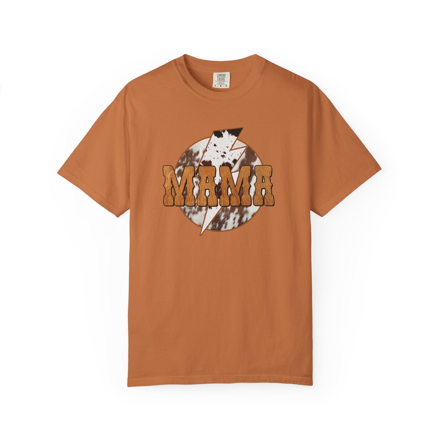 Western Mama Lightning Graphic Comfort Colors Tee