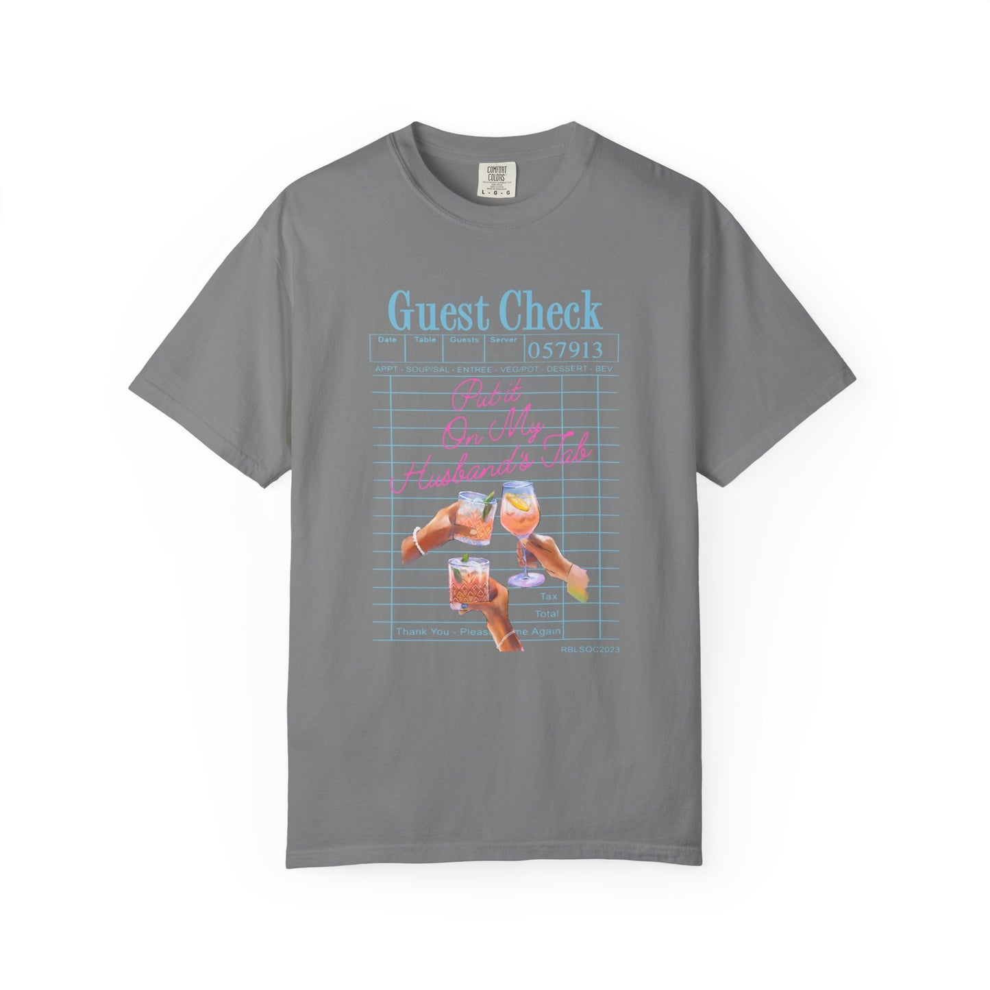 Put it On My Husband's Tab Comfort Colors Tee