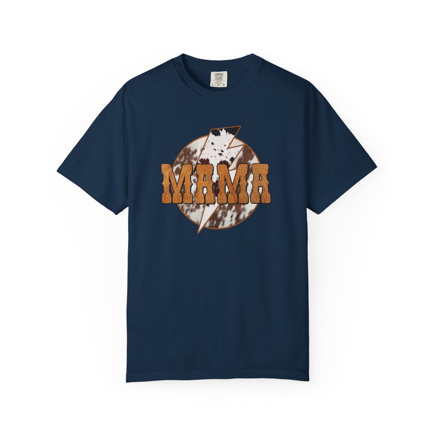 Western Mama Lightning Graphic Comfort Colors Tee