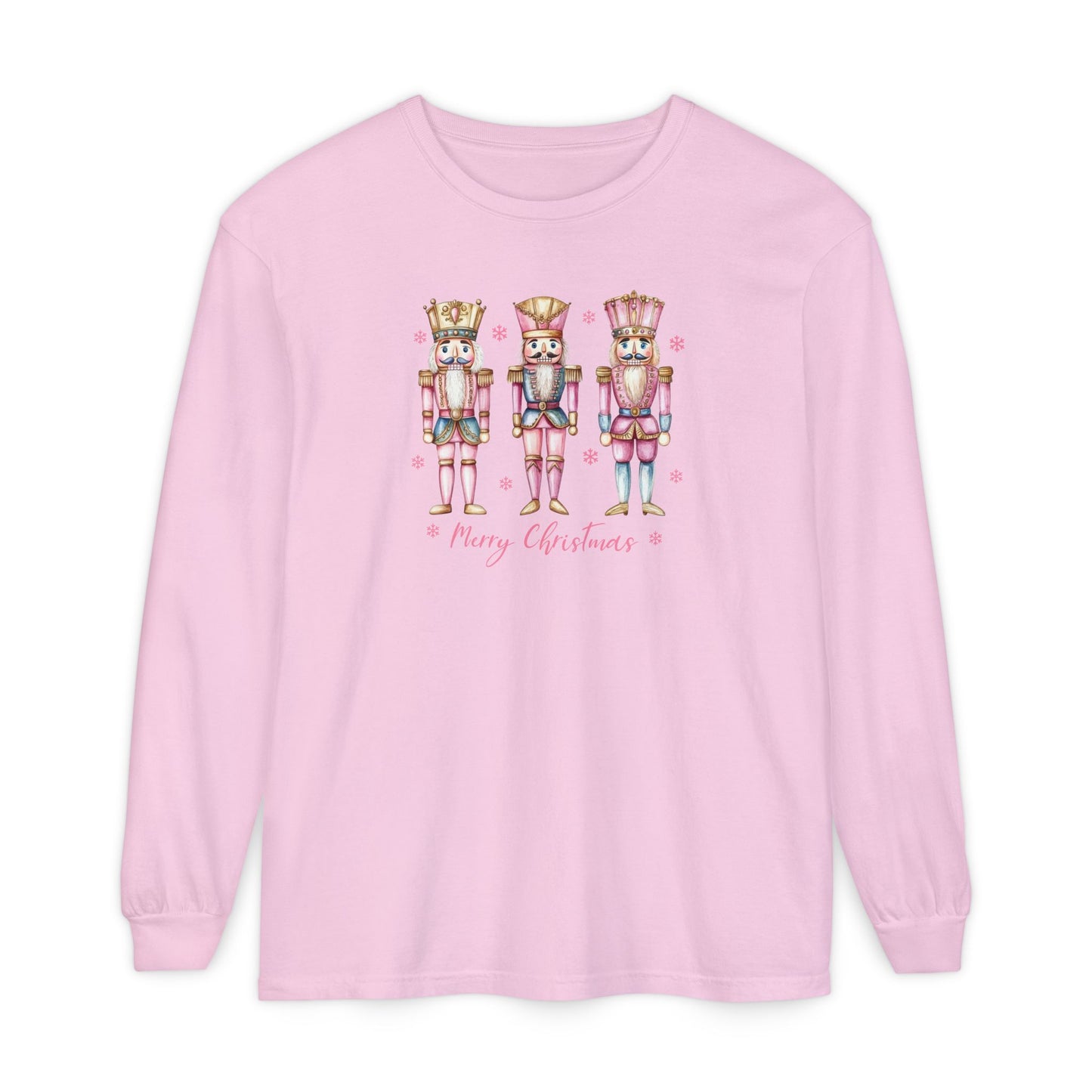 Nutcracker Christmas Comfort Colors Long Sleeve T-Shirt