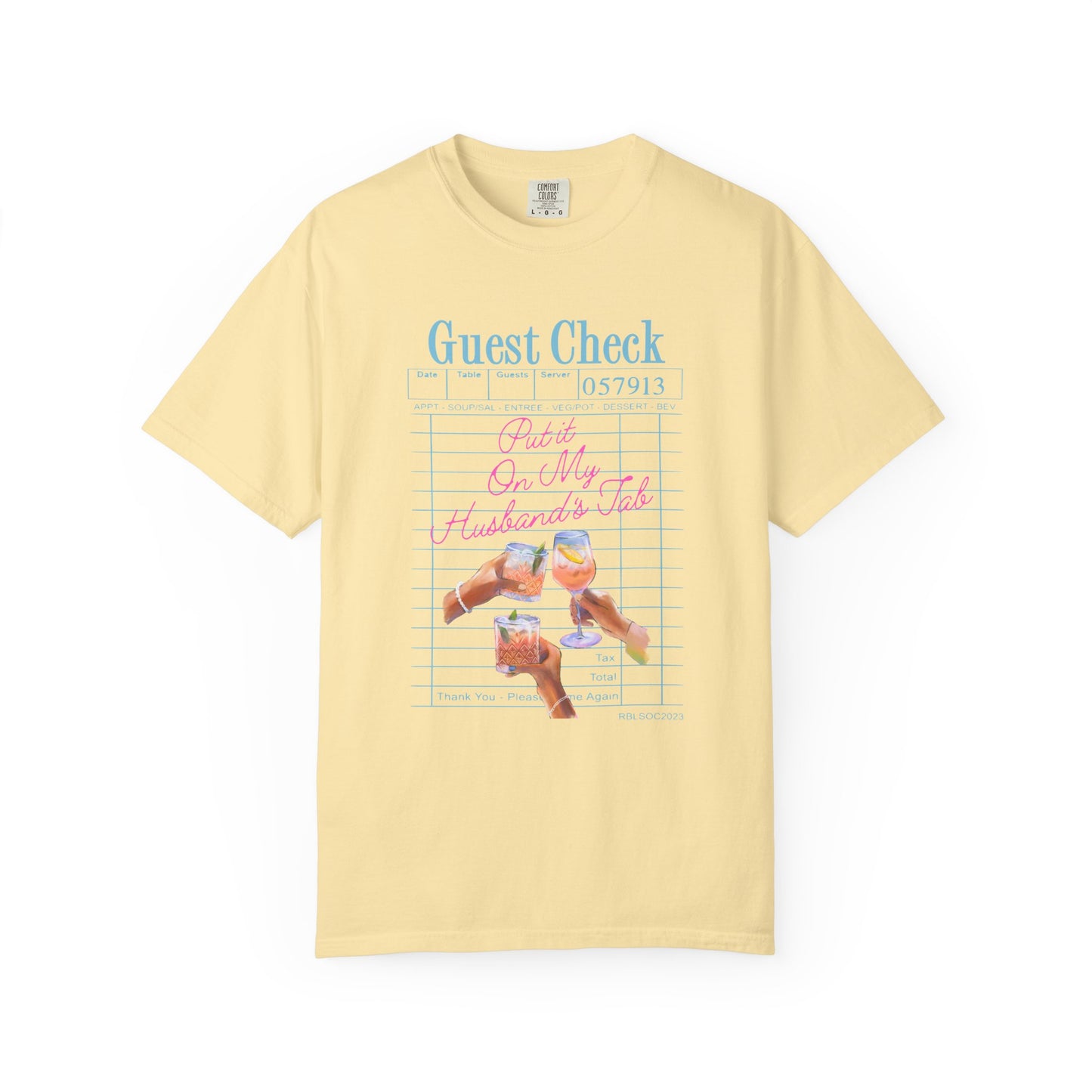 Put it On My Husband's Tab Comfort Colors Tee