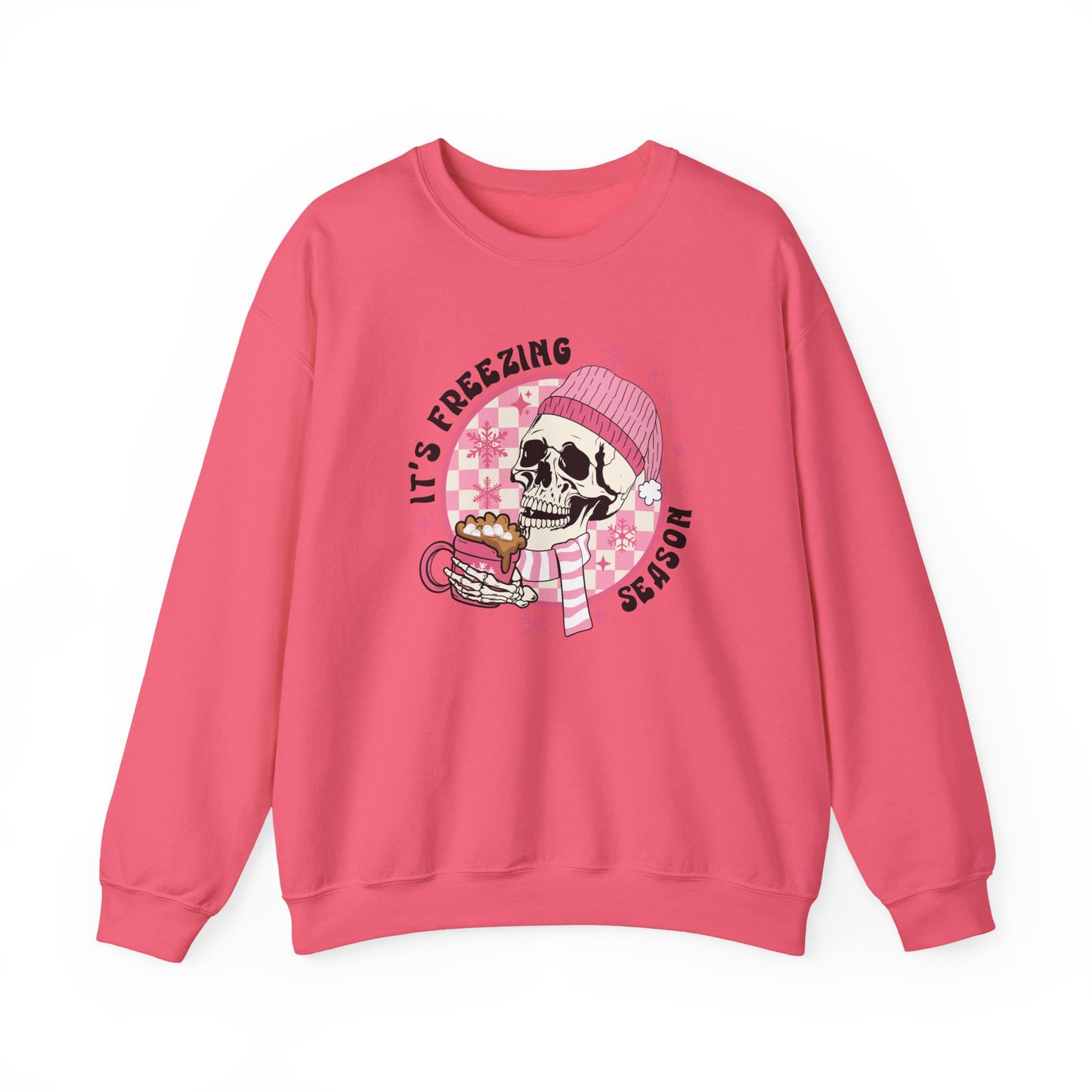 Freezin Season Skully Gildan Sweatshirt