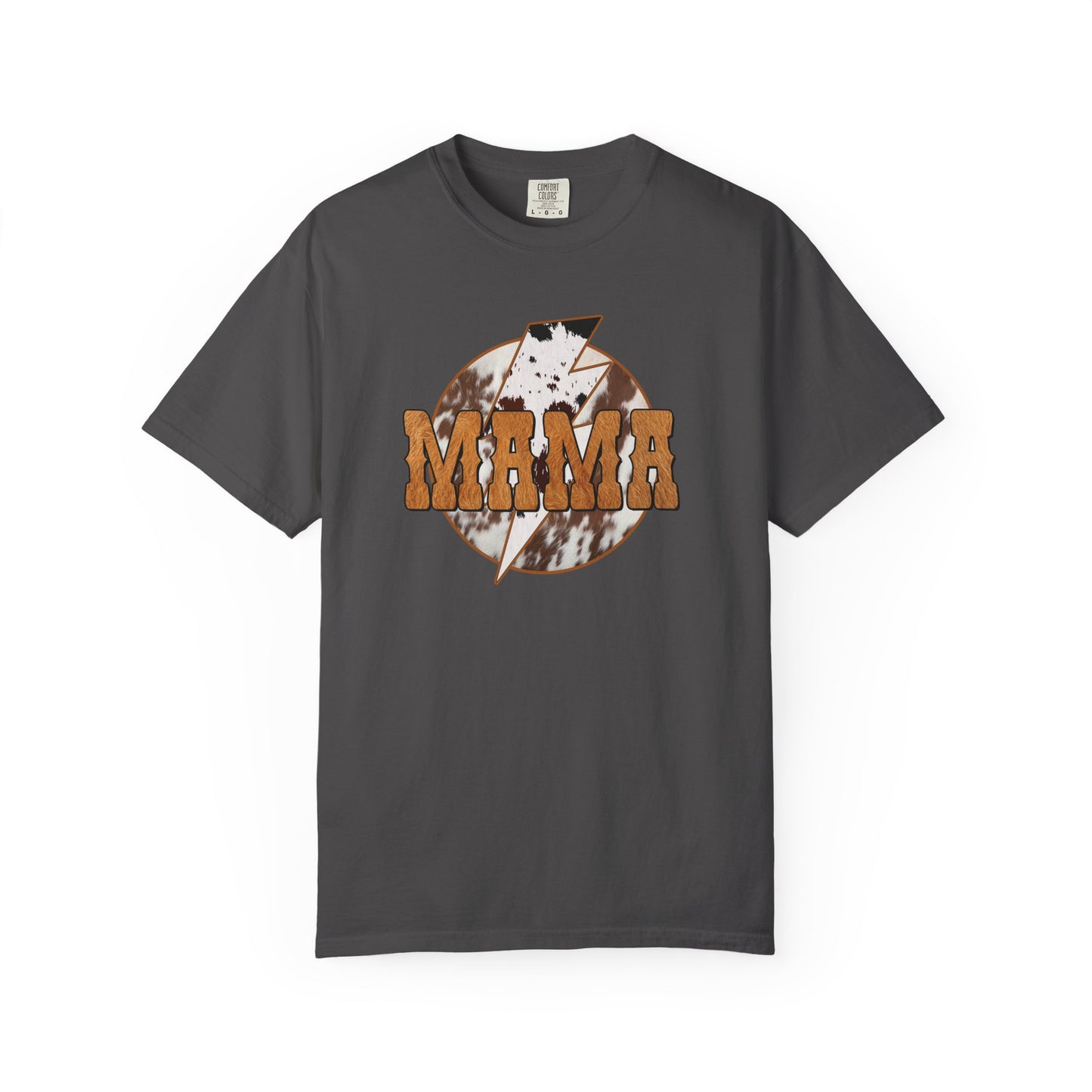 Western Mama Lightning Graphic Comfort Colors Tee