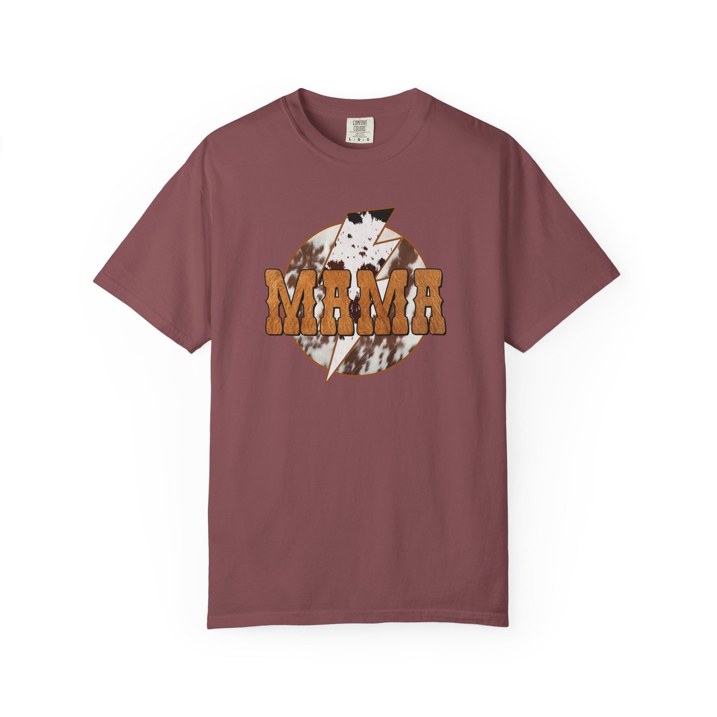 Western Mama Lightning Graphic Comfort Colors Tee
