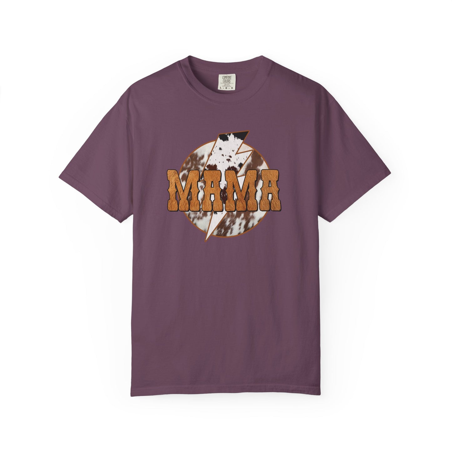 Western Mama Lightning Graphic Comfort Colors Tee