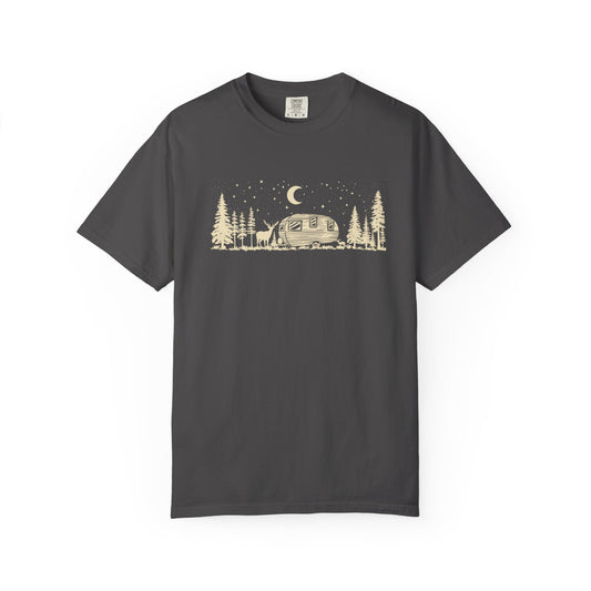 Camping Skyline Comfort Colors Tee