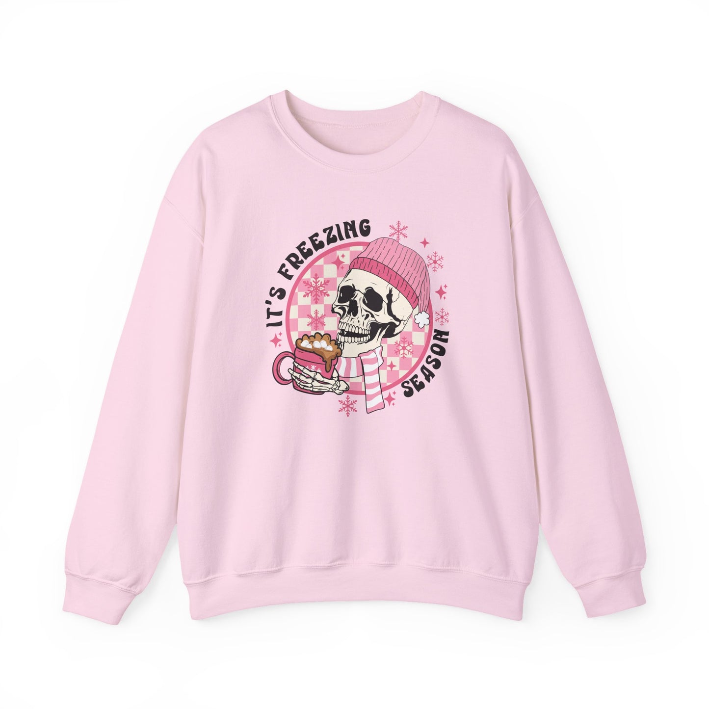 Freezin Season Skully Gildan Sweatshirt